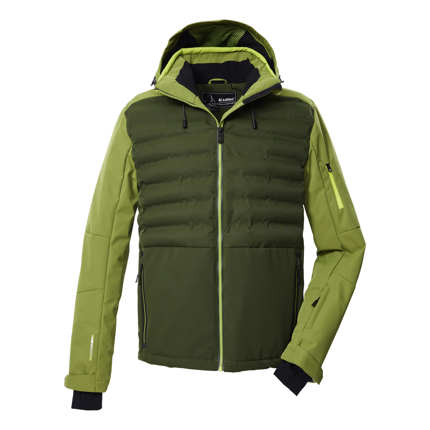 Herren killtec Grün KSW 72 MN SKI JCKT 00702 4XL Funktionsjacke