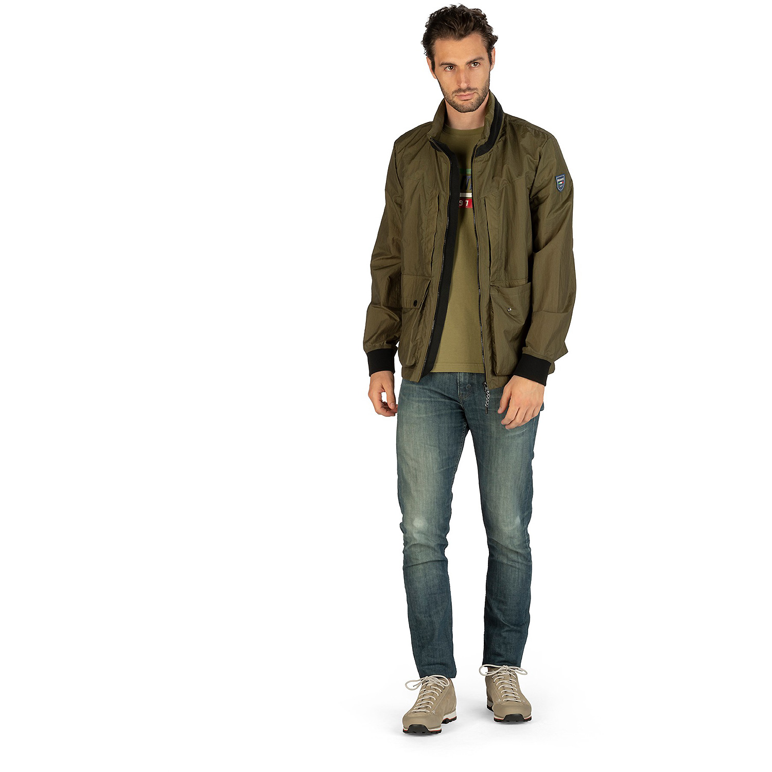 Herren Dolomite Grün DOL Field Jacket M's Sappada Jacke