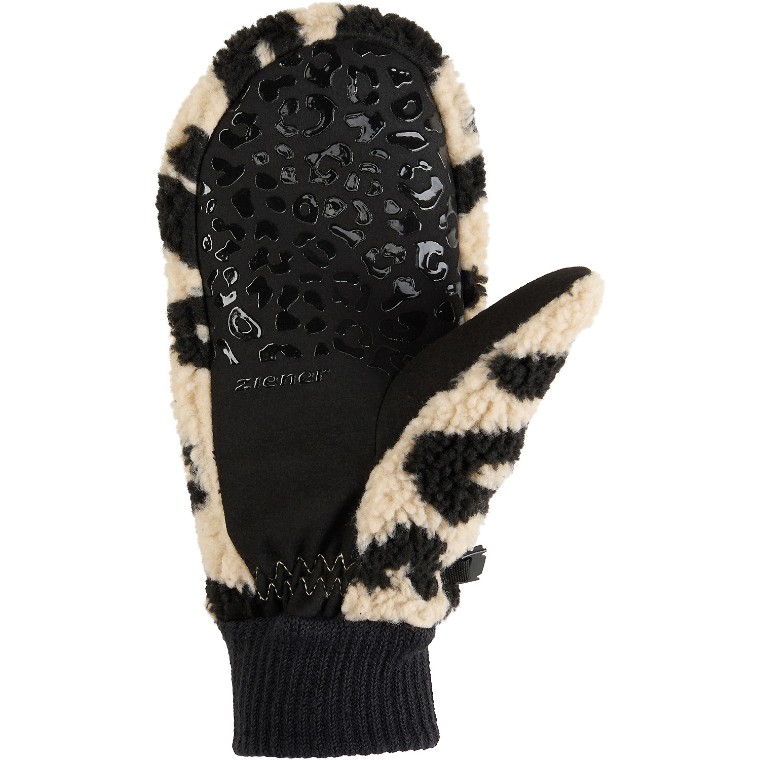 Damen Ziener Schwarz ISHERPA-Z MITTEN glove lady 193 M Handschuh