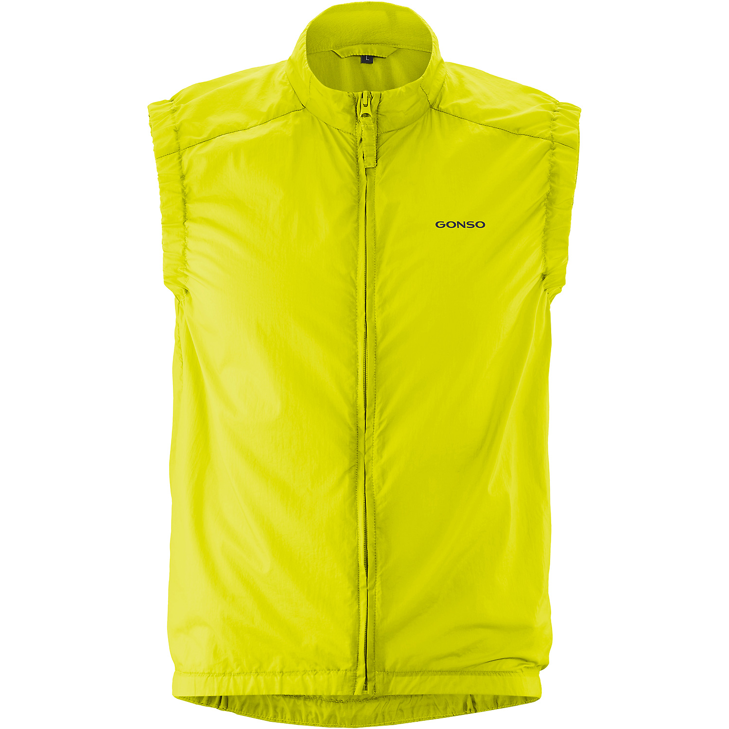 Herren Gonso Gelb Adventure Vest Wind M Weste