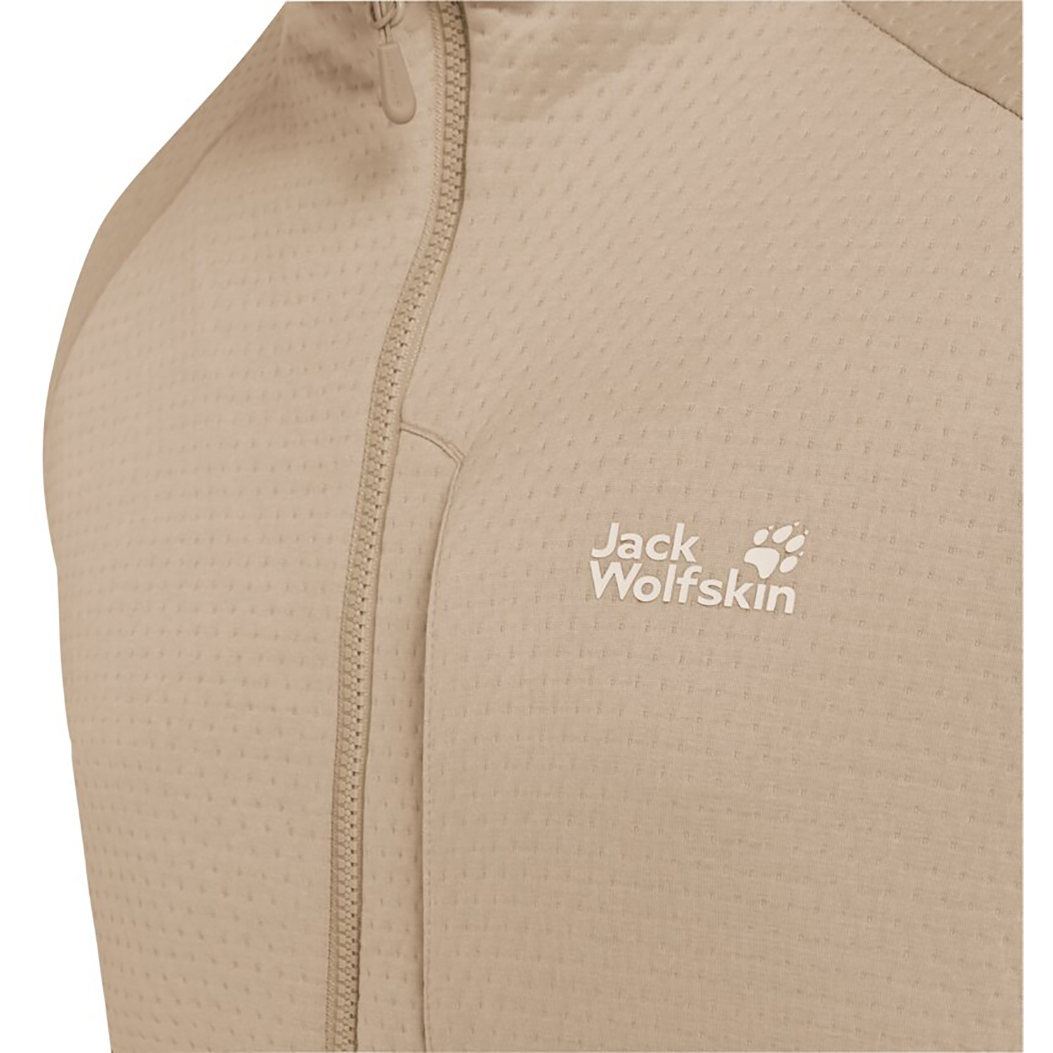 Herren Jack Wolfskin Beige ANYTRAIL  FZ M A0083 M Jacke