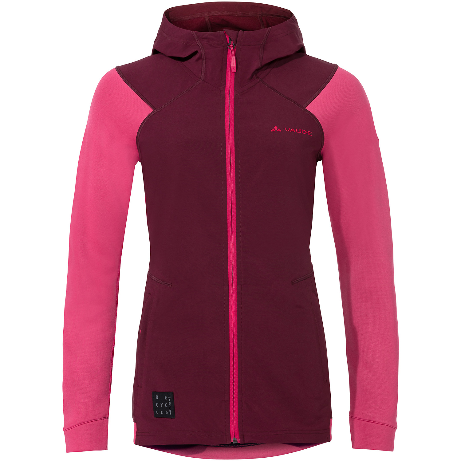 Damen VauDe Rot Wo Tremalzo Hooded Jacket 977 40 Funktionsjacke