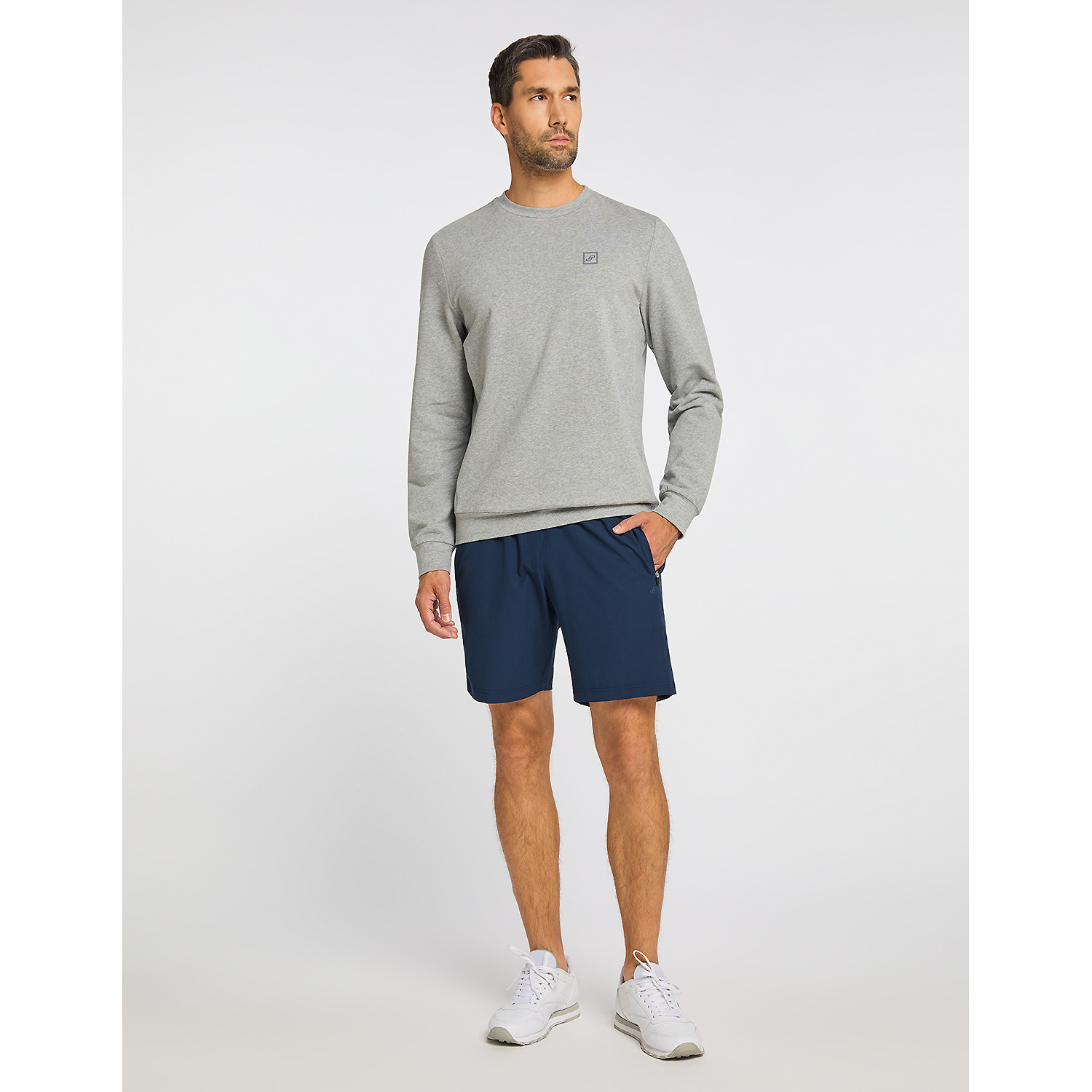 Herren Joy Hellgrau MICHA Sweatshirt 00227 56 Sweatshirt