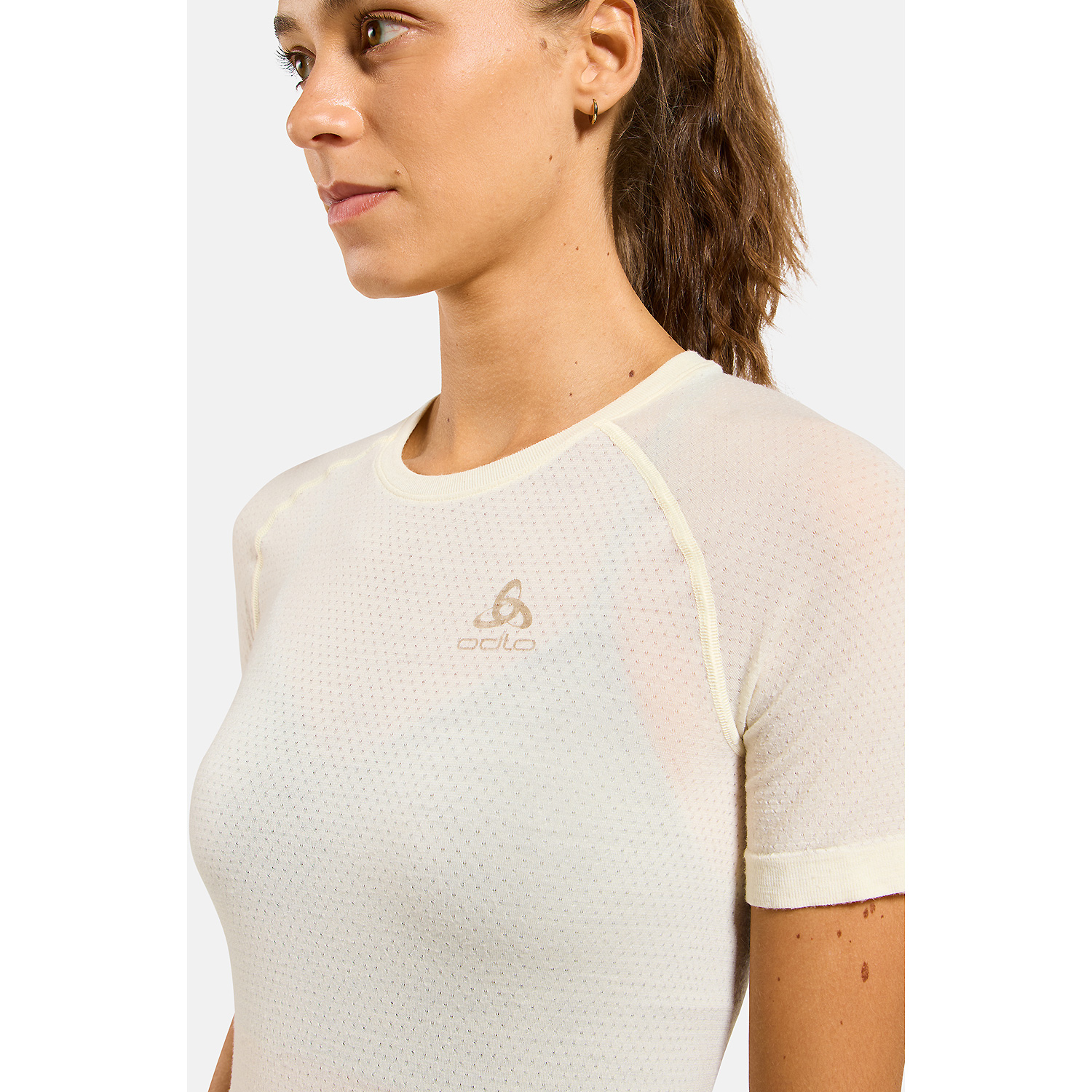 Damen Odlo Hellgrau ASCENT 3L WATERPROOF 15000 M Jacke