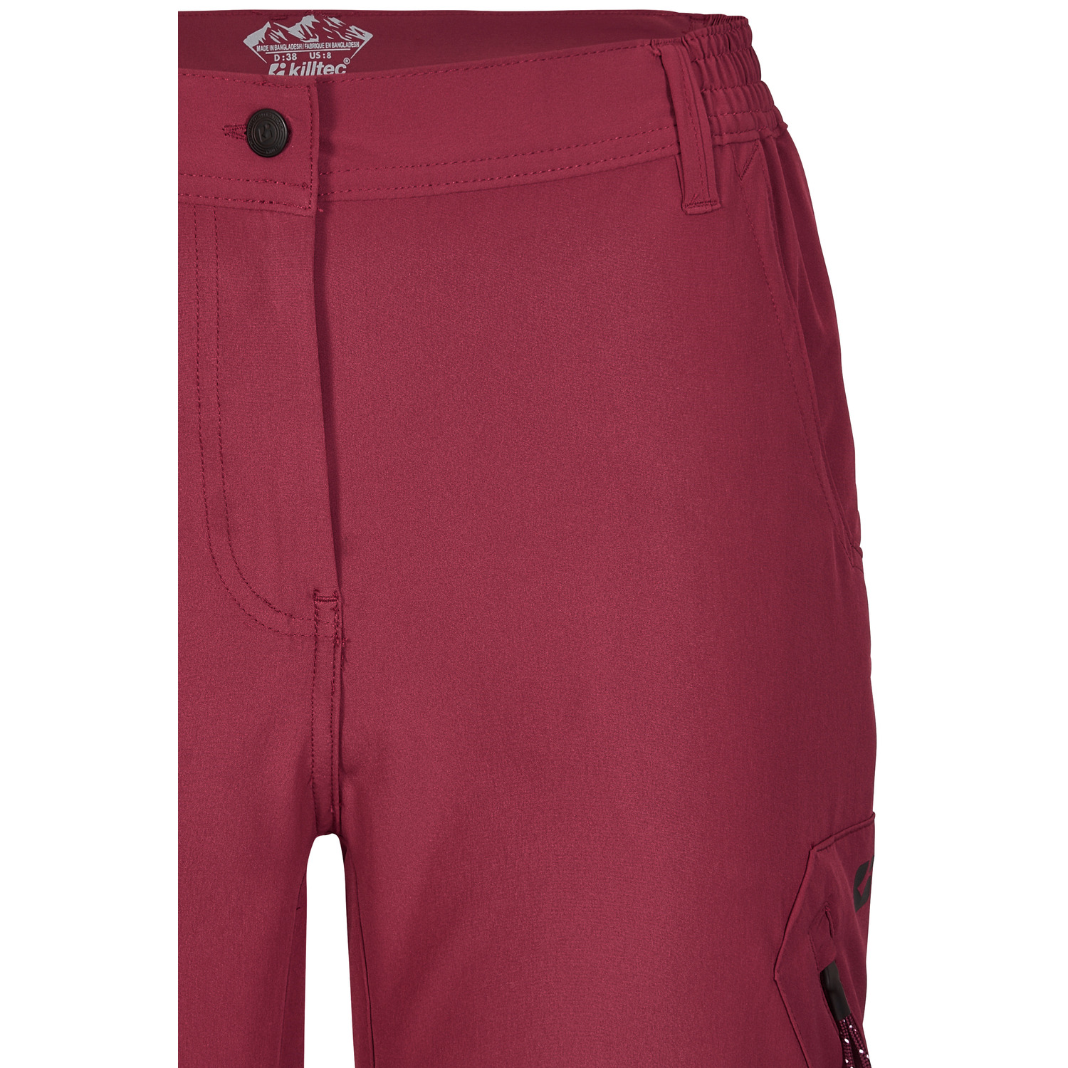 Damen killtec Rot KOS 248 WMN BRMDS 00445 50 Bermuda