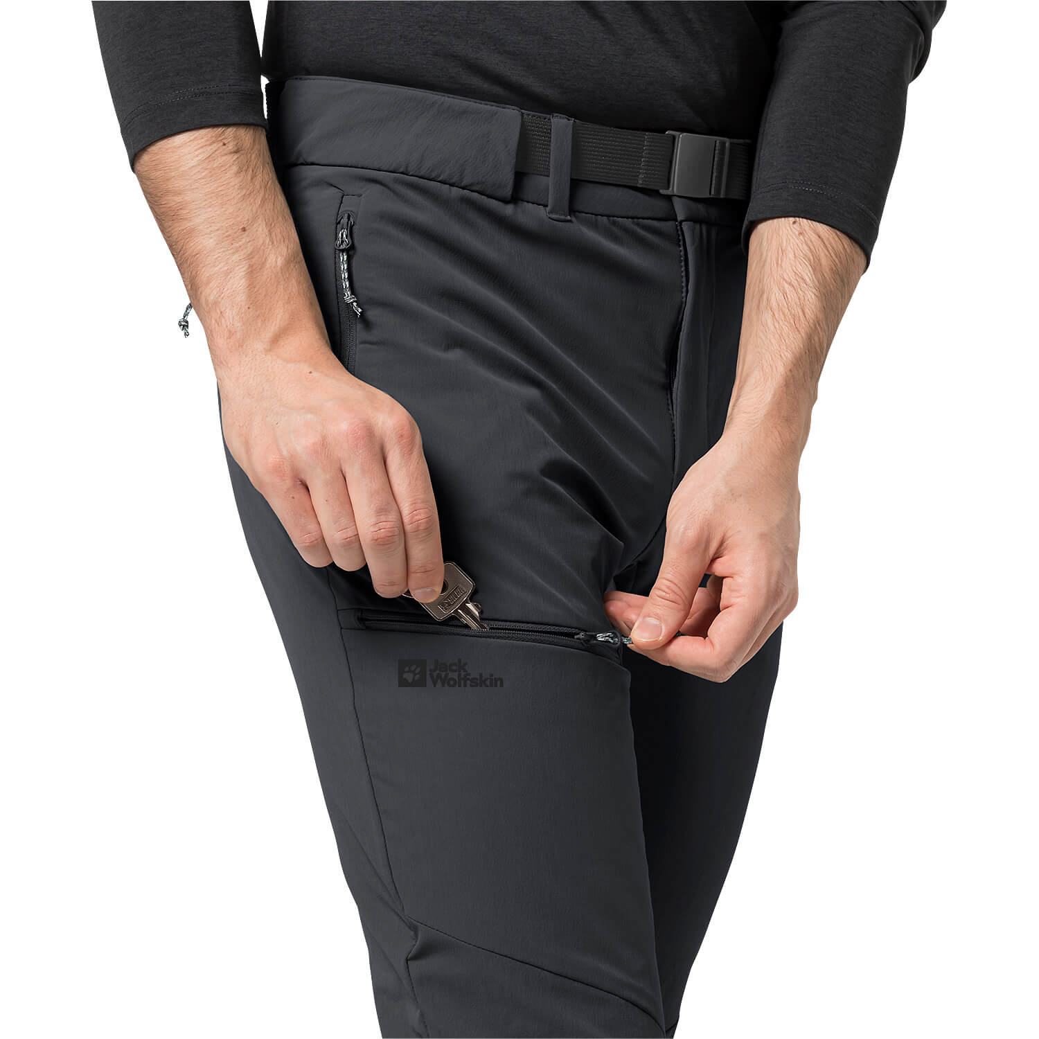 Herren Jack Wolfskin Schiefer HOLDSTEIG PANTS M 5719 48/S Hose