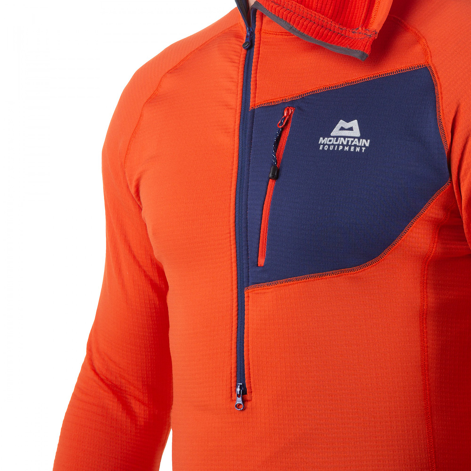 Herren Mountain Equipment Dunkelorange