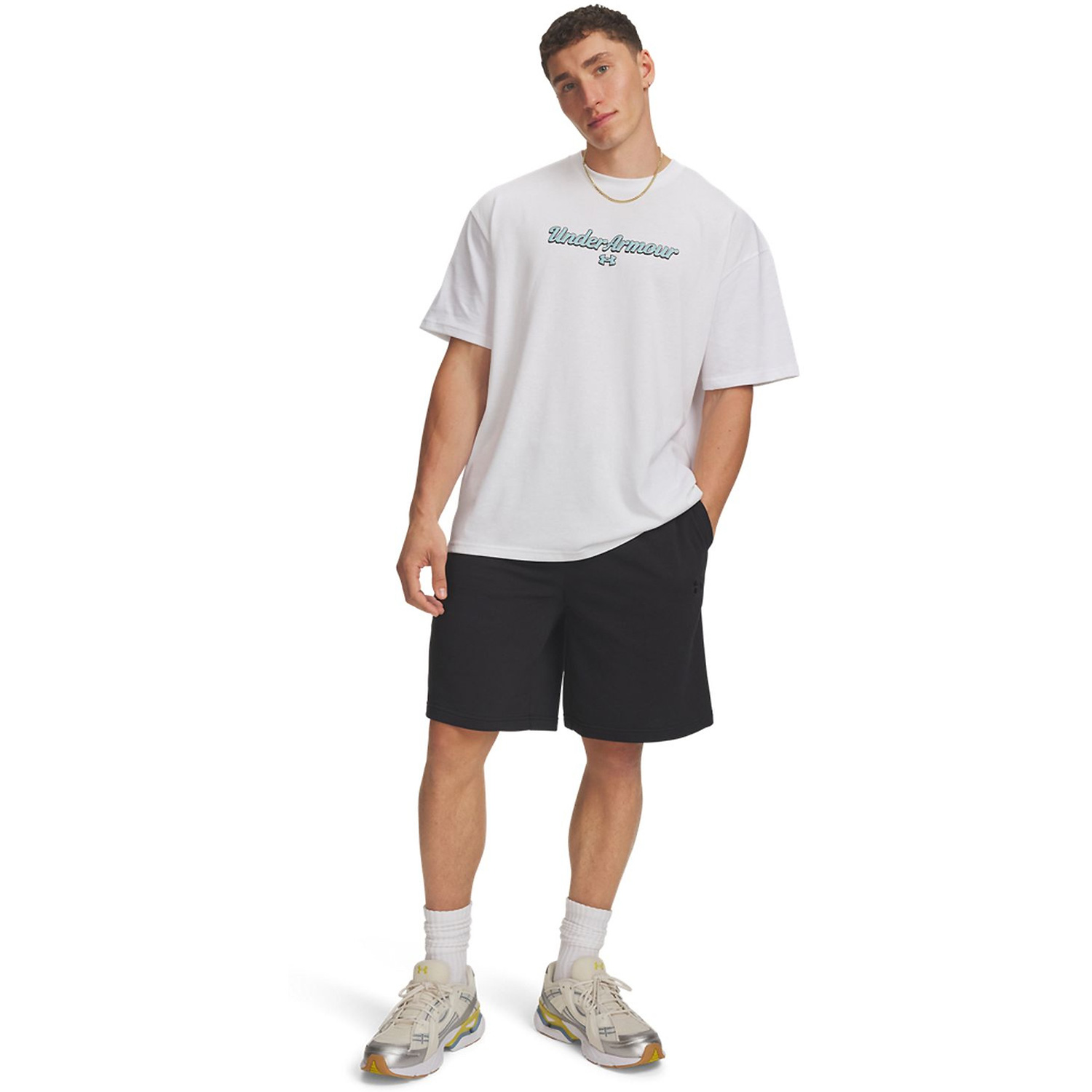 Herren Under Armour Schwarz UA RIVAL LW SHORTS 001 XL Short