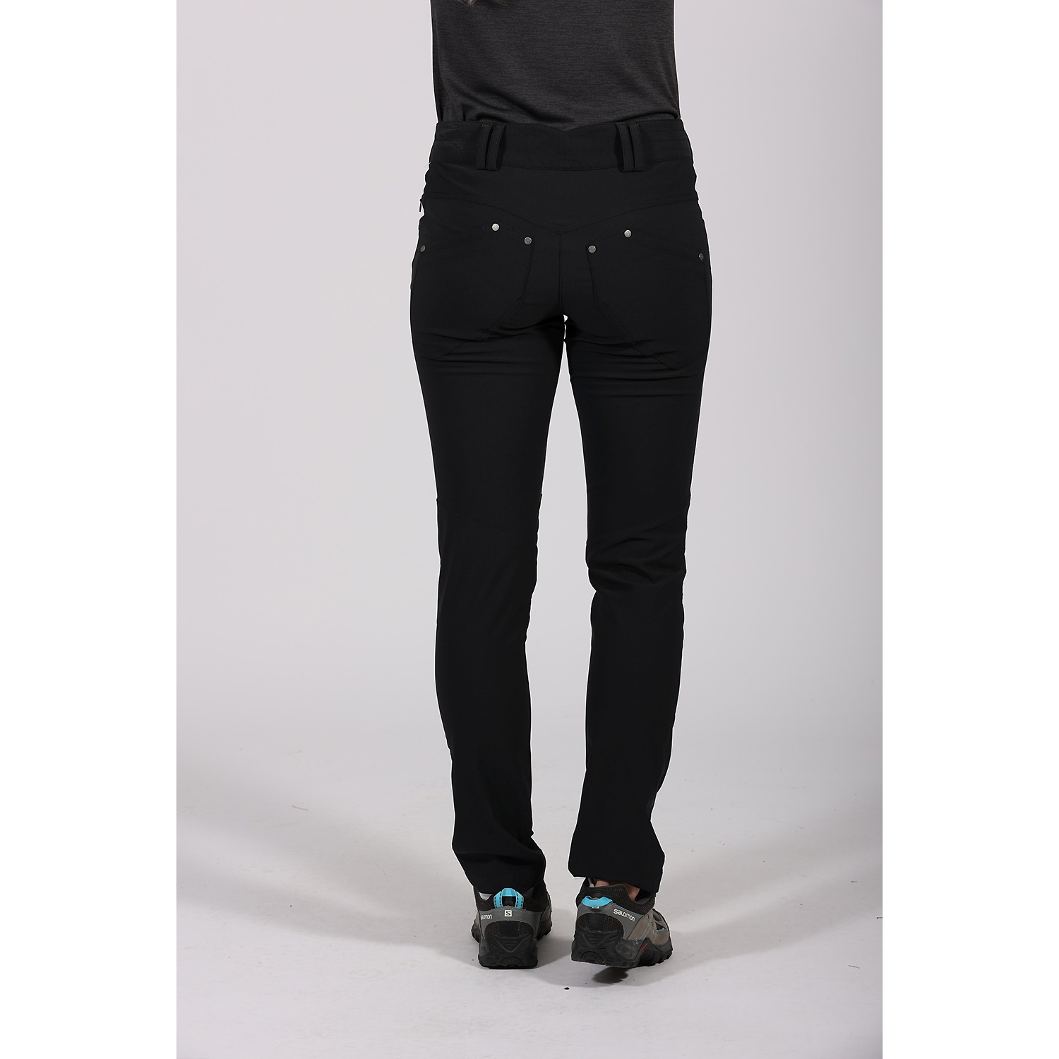 Damen Maul Sport Schwarz Florenz II - lange Hose elasti 36 18 Hose