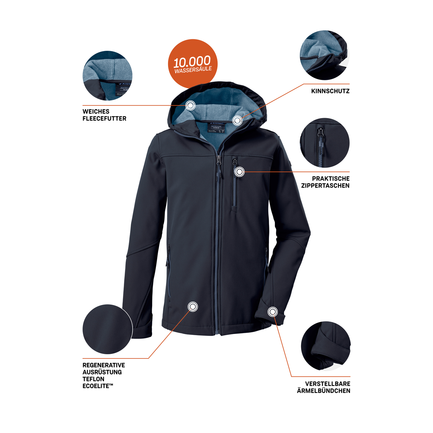 Jungen Kinder killtec Blau