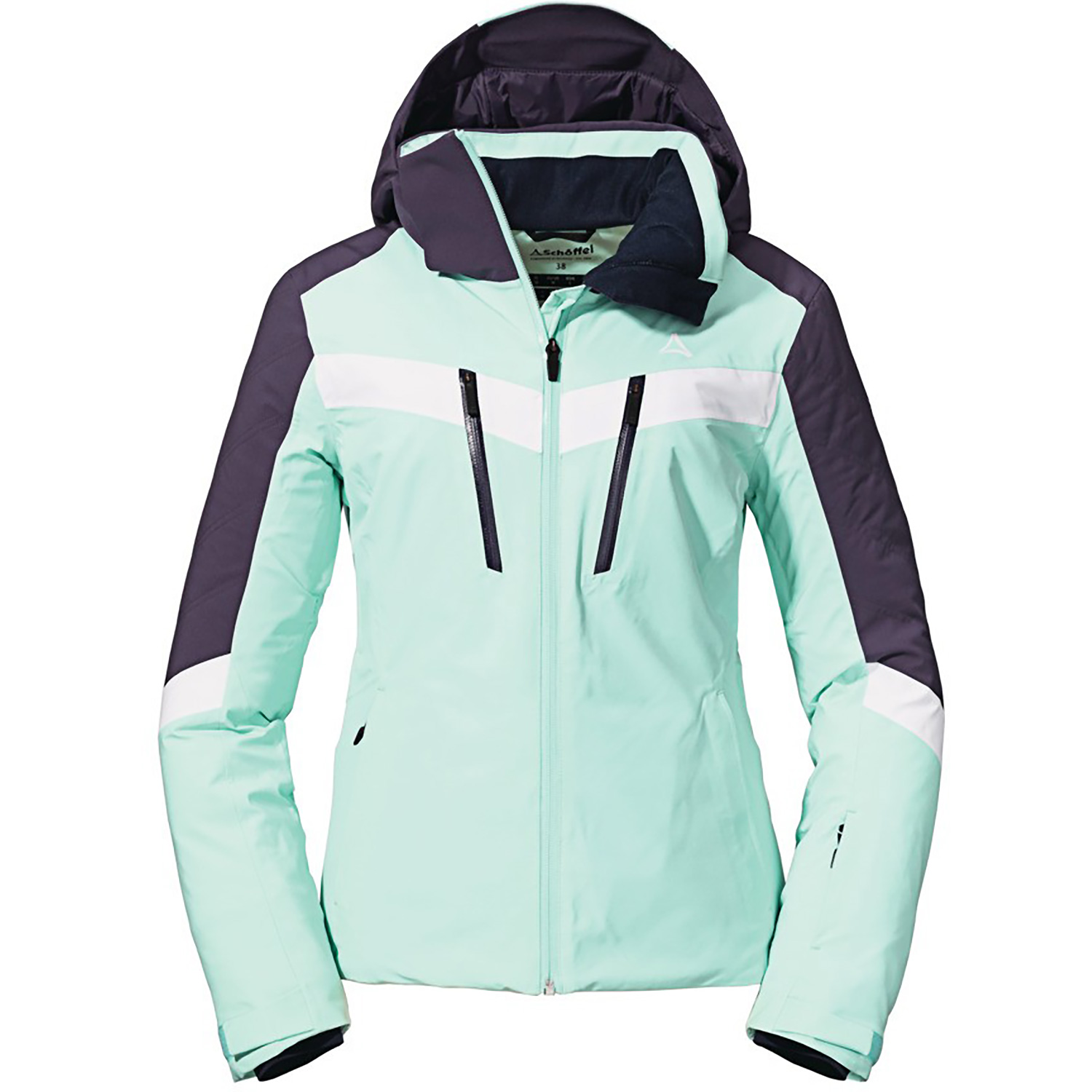 Damen Schöffel Blau Ski Jacket Avons L 7130 44 Jacke