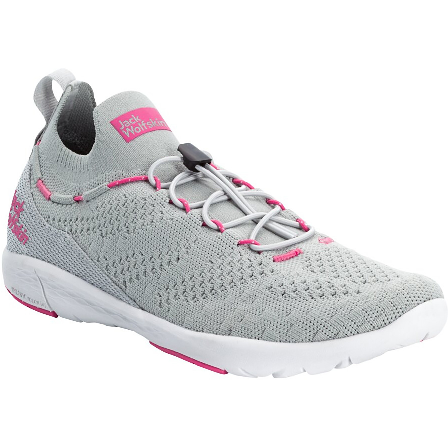 Damen Jack Wolfskin Steingrau W SPIRIT KNIT LOW