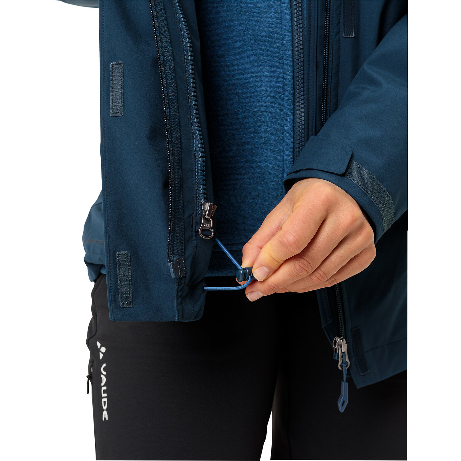 Damen Vaude Marine Wo Rosemoor 3in1 Jacket II 179 42 Doppeljacke