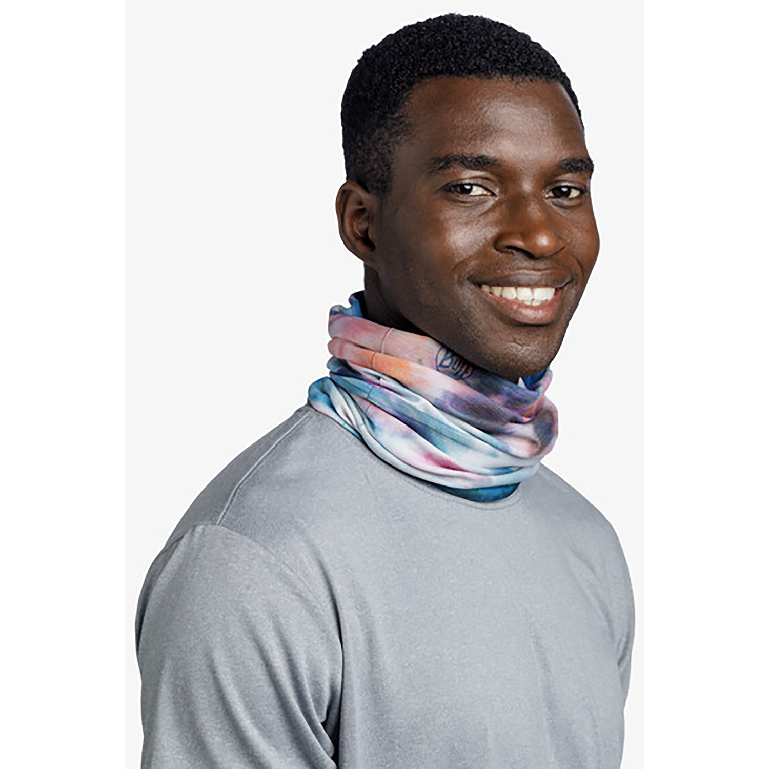 Unisex Buff Schwarz Coolnet UV Schal
