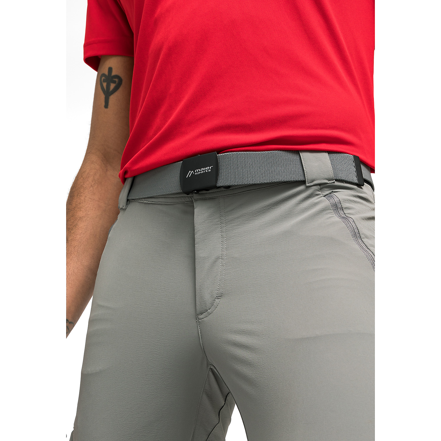 Unisex Maier Sports Braun Tech Pants W Da-Hose el. Softsh. 367 38 Hose