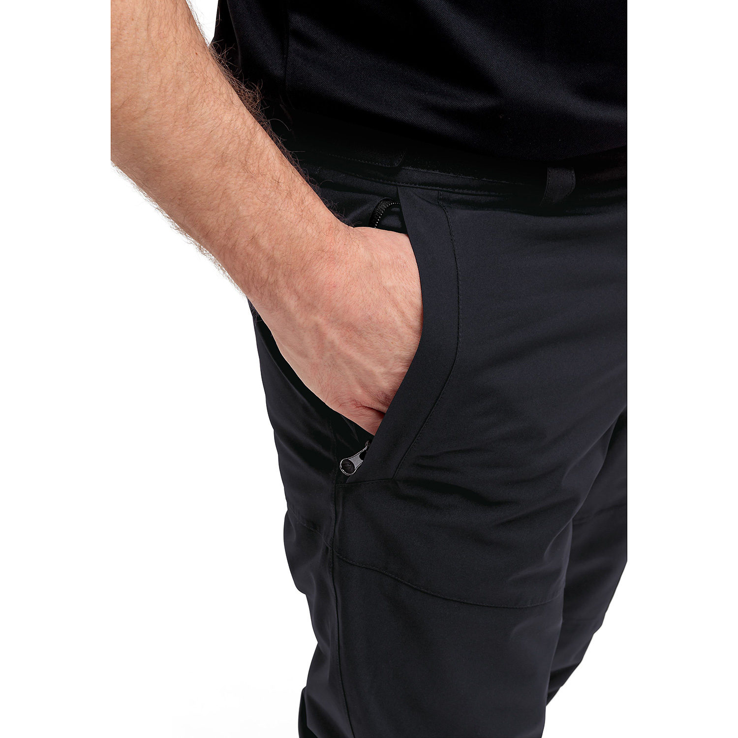 Herren Maier Sports Schwarz Majelletta M (kurz) M10900 30 Hose