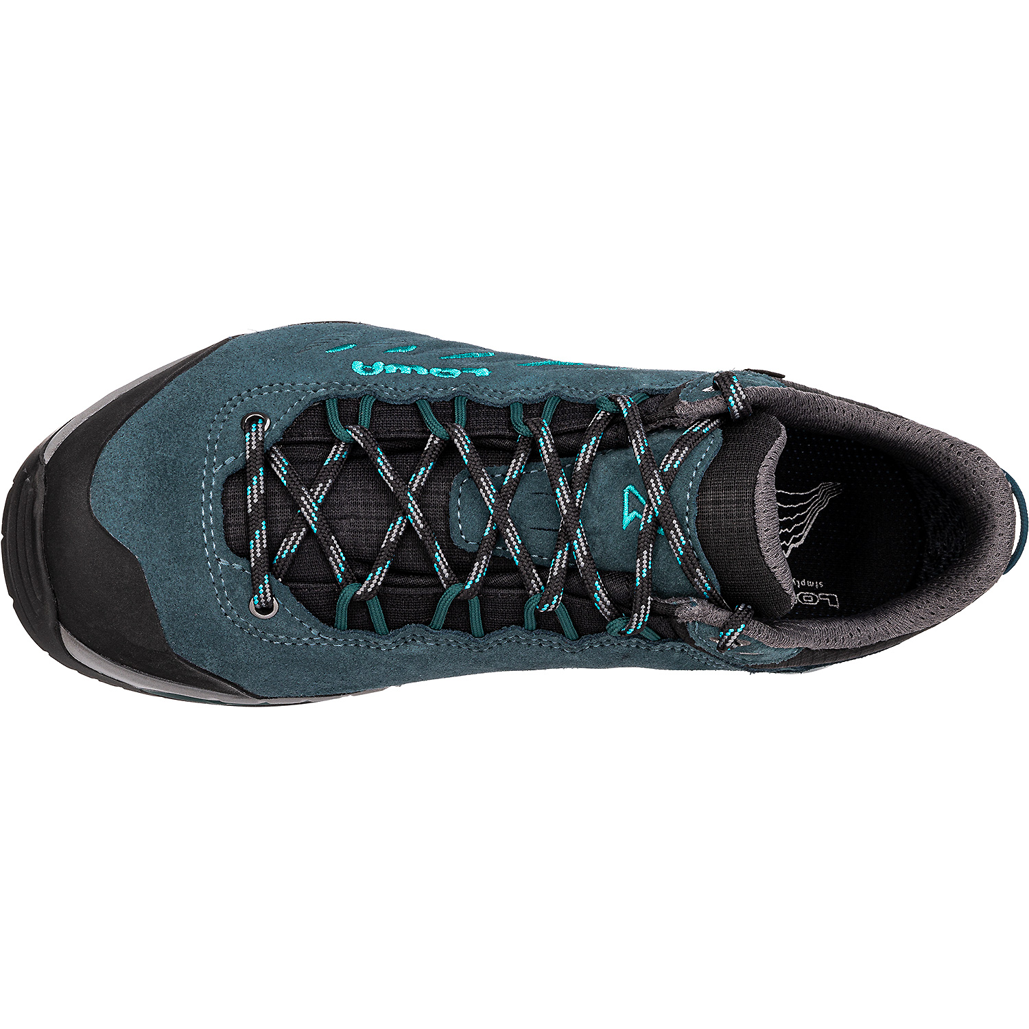 Damen Lowa Petrol DELAGO GTX LO Ws 7472 6 Trekkinghalbschuh