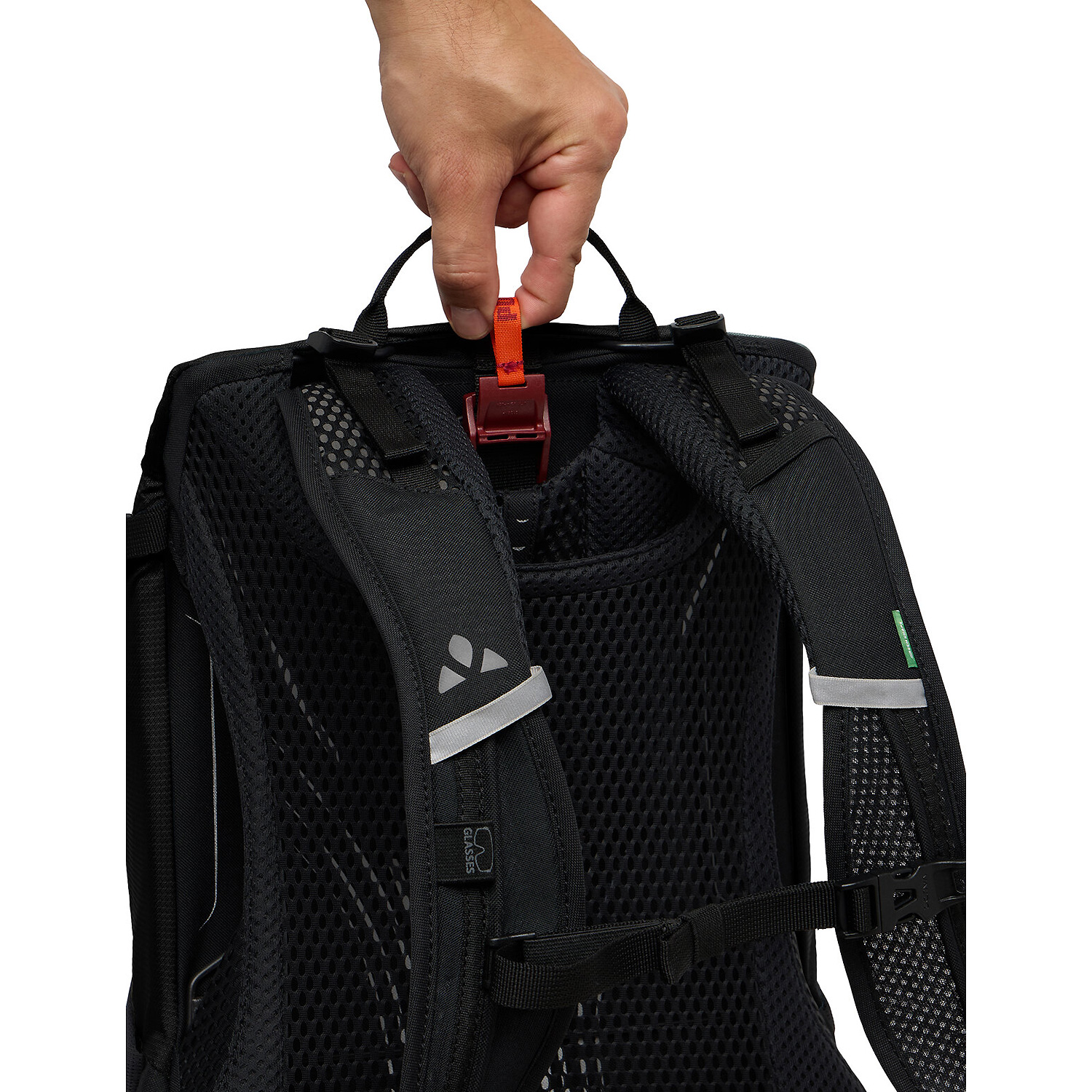 Unisex VauDe Schwarz Trailvent 15 Rucksack