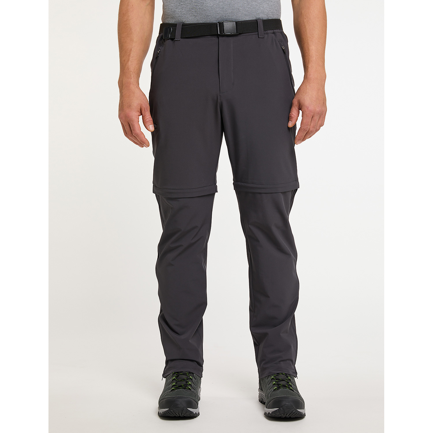 Herren HOT Anthrazit Canzoi M_T-Zip 00048 29 Hose
