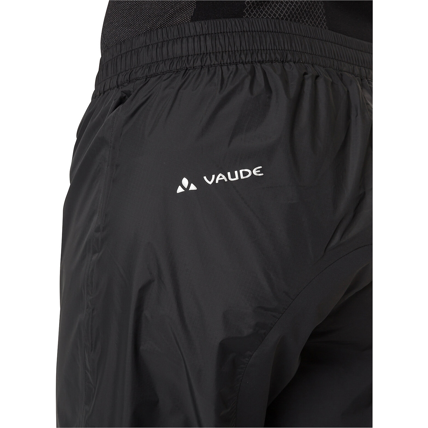 Herren Vaude Schwarz Me Drop Pants II 143 XS Regenhose