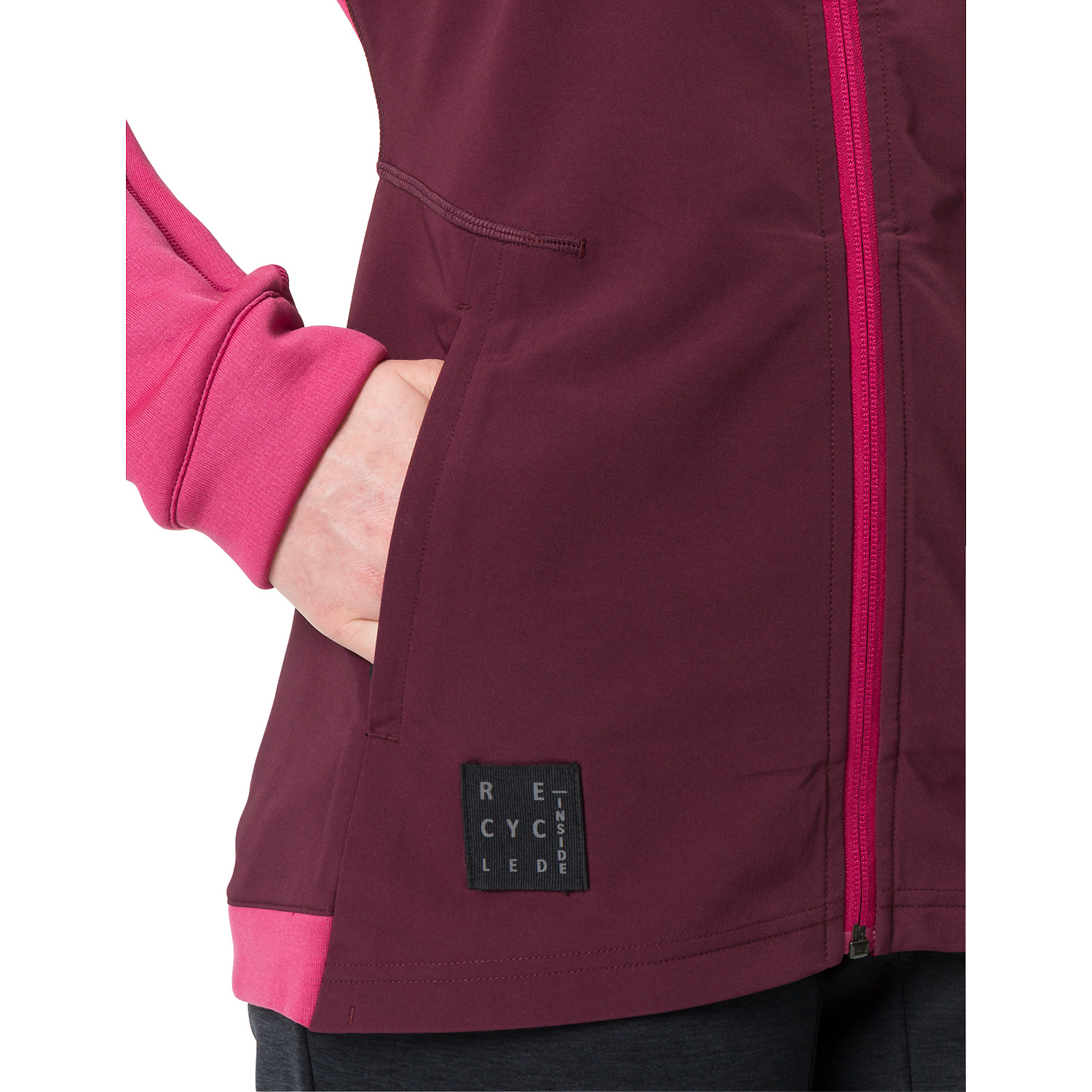 Damen VauDe Rot Wo Tremalzo Hooded Jacket 977 40 Funktionsjacke