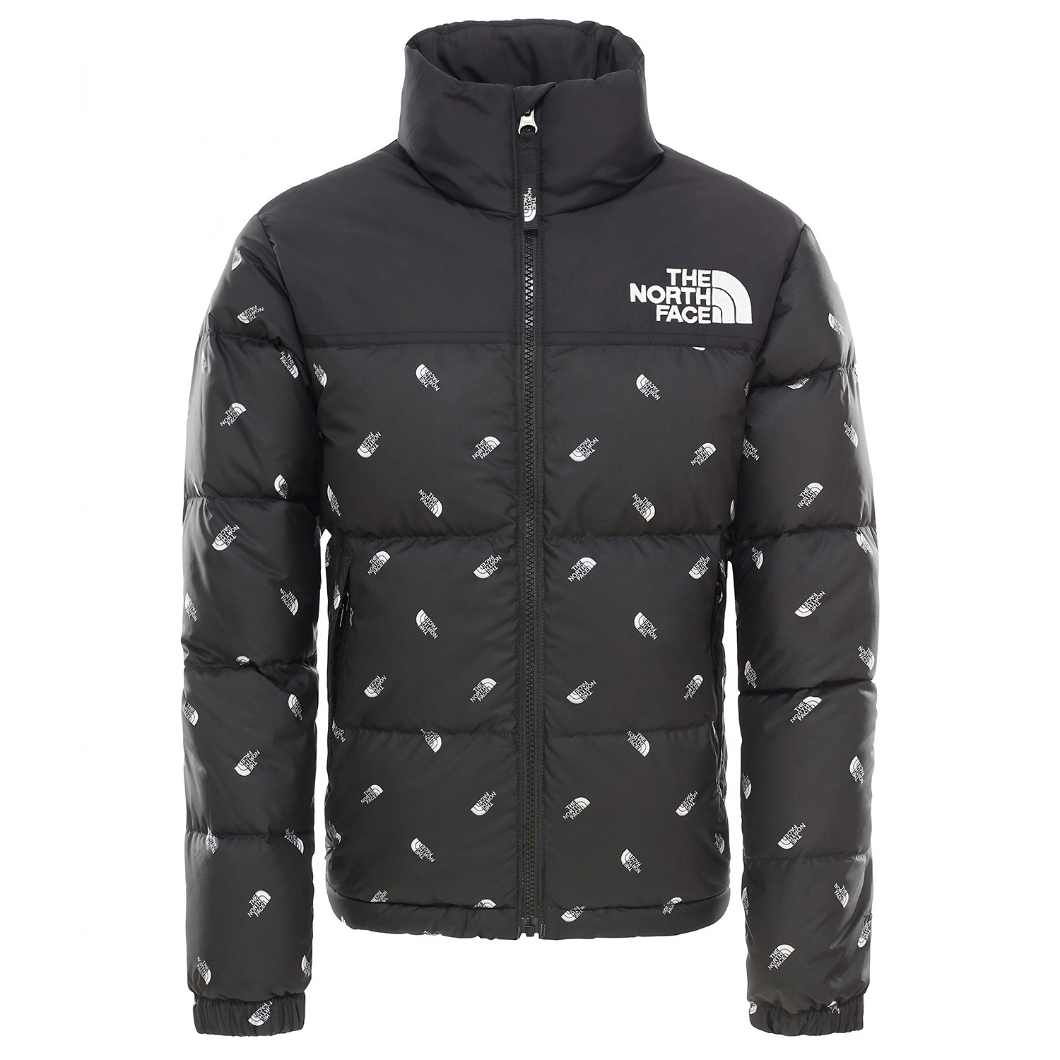 Kinder The North Face Schwarz Y RETRO NUPTSE JKT 9UT S Jacke