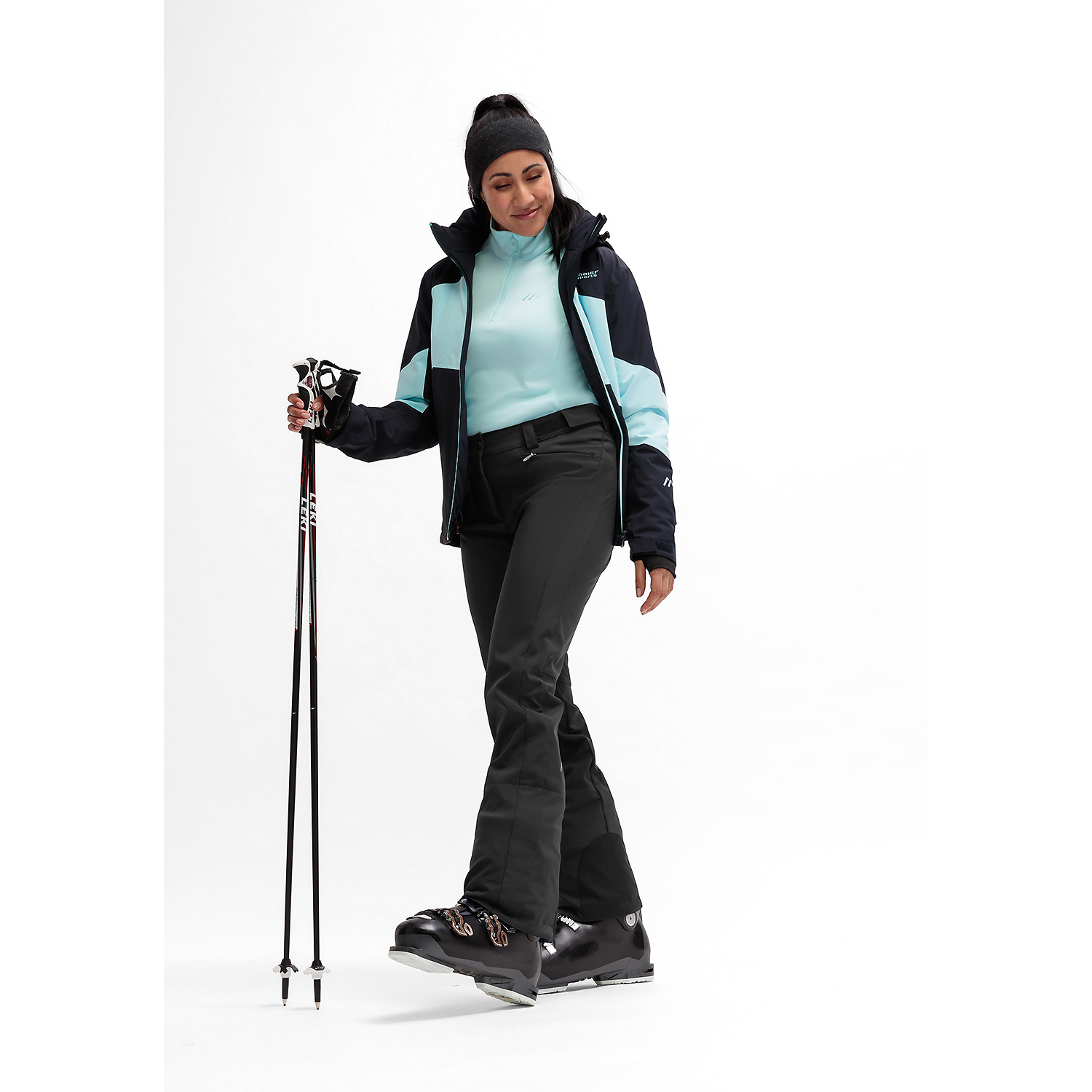 Damen Maier Sports Schwarz