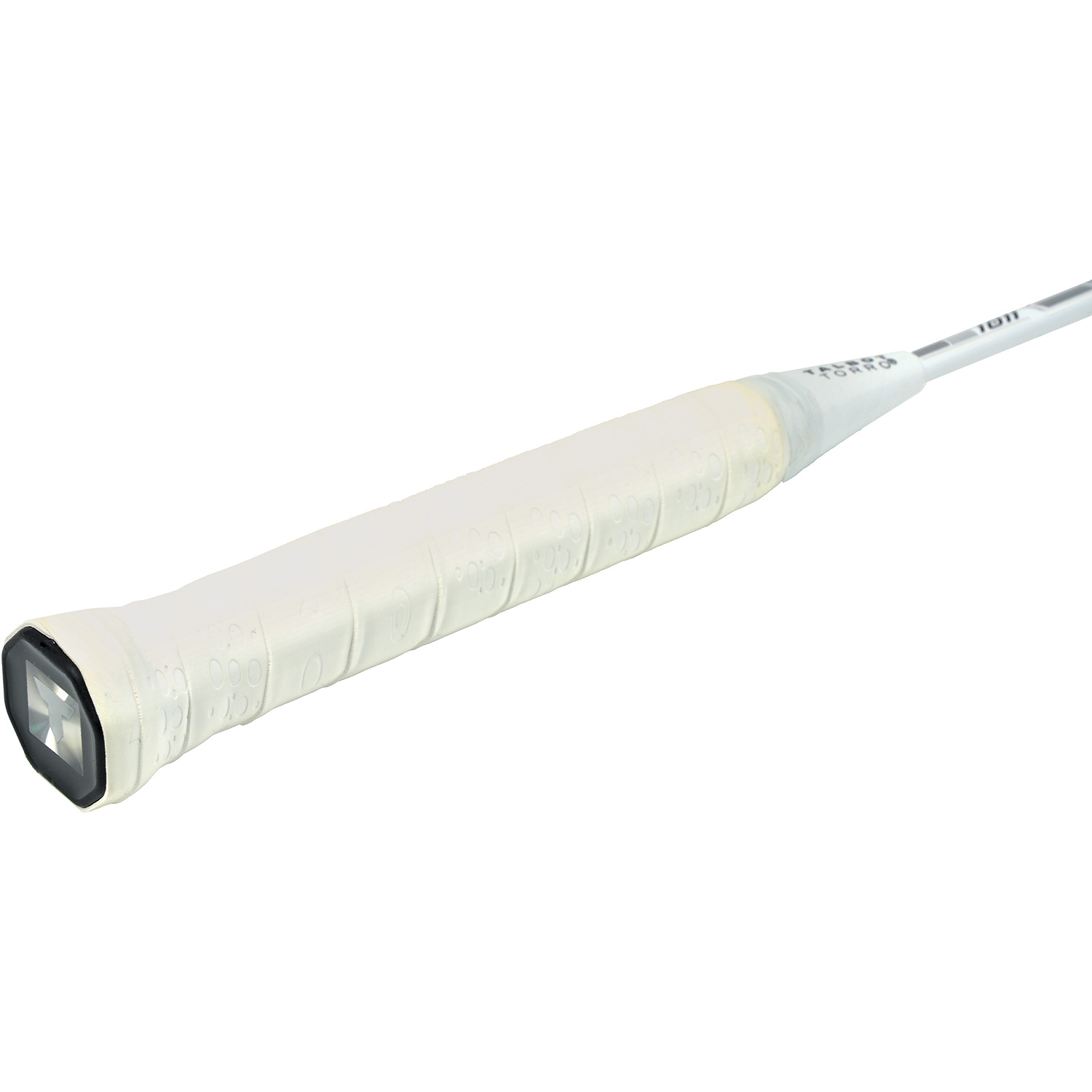 Unisex TALBOT/TORRO wie abgebildet Badm.-Schläger ISOFORCE 1011 C4, white-black-silver 000 - Badmintonschläger