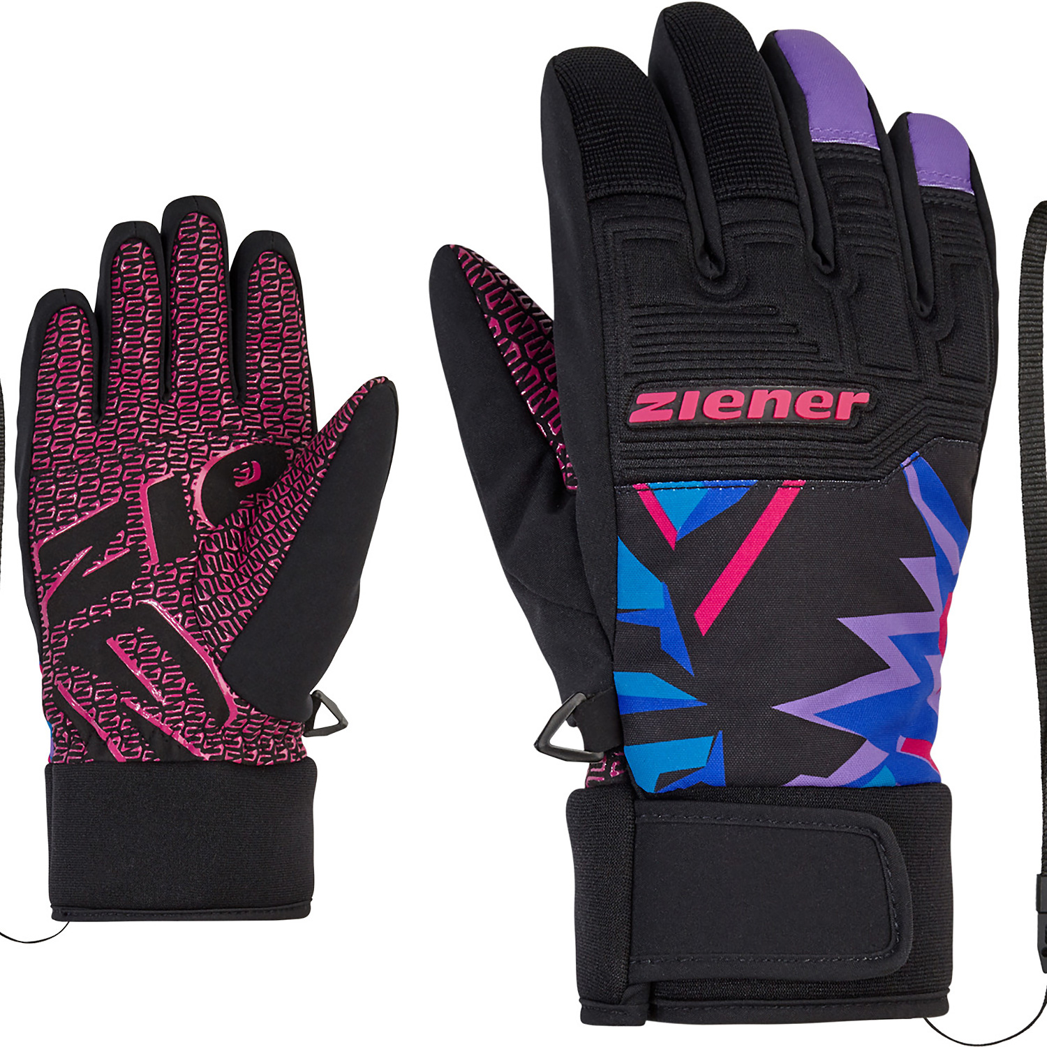 Kinder Ziener Violett LANUS AS(R) PR glove junior 274 4 Handschuh