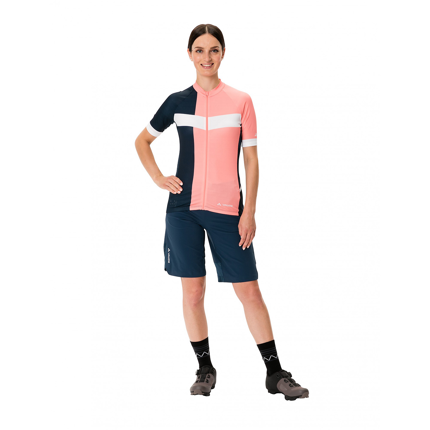 Damen VauDe Lachs Wo Posta FZ Tricot 260 36 Trikot