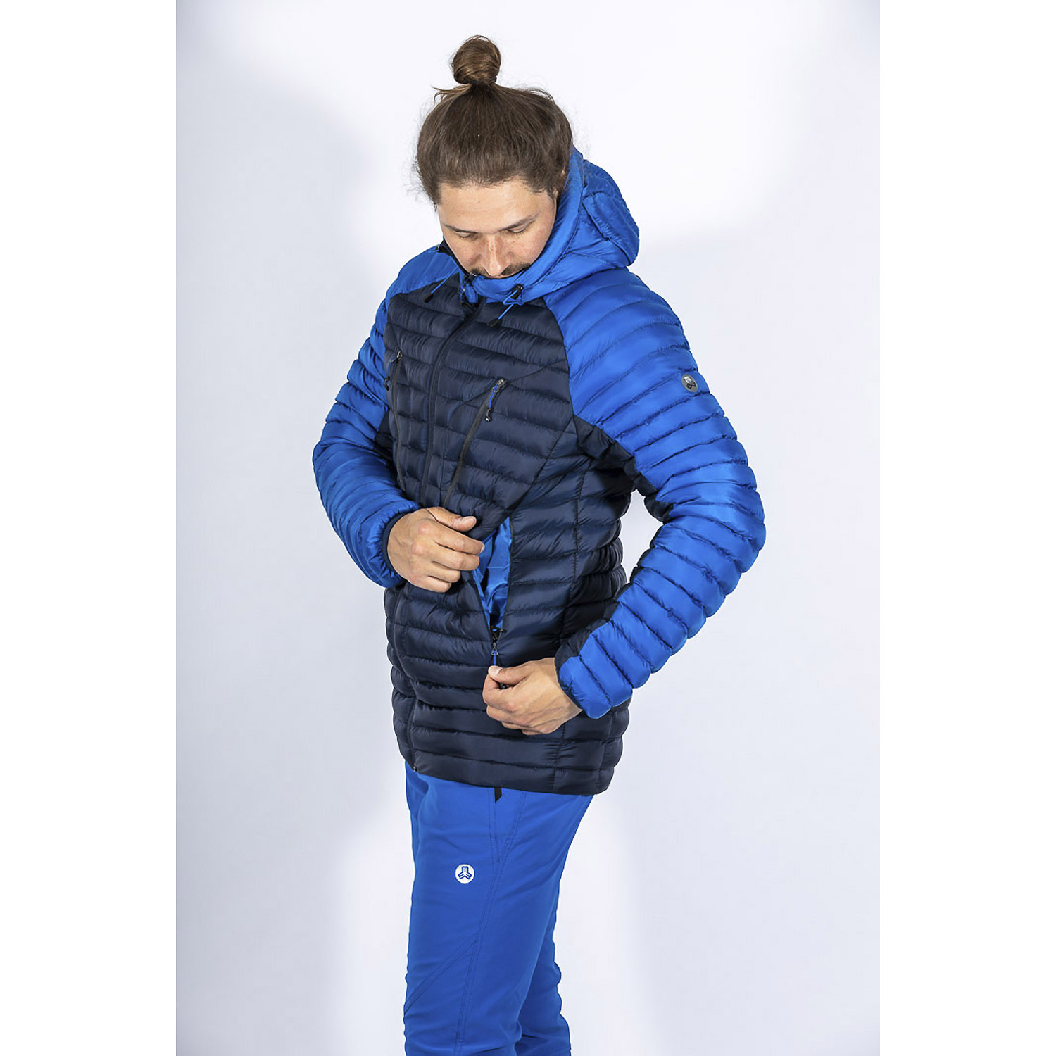Herren Maul Sport Indigo Donnersberg - Megastretch Flee 7601 48 Unterjacke