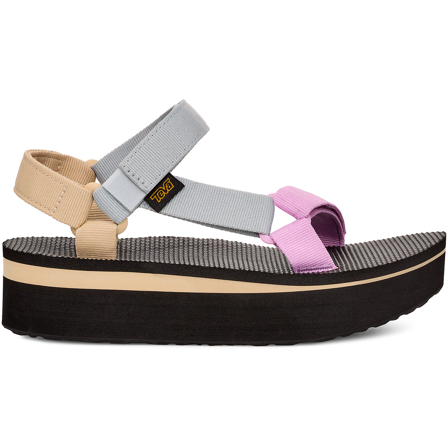 Damen Teva Schwarz