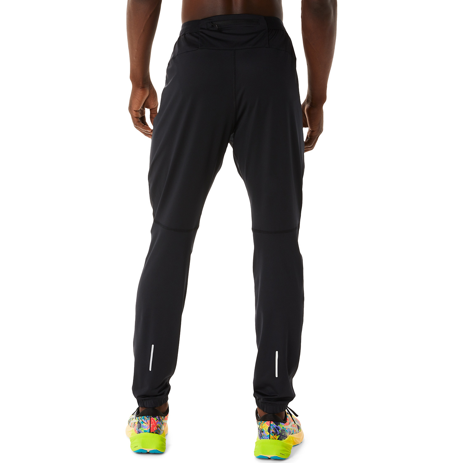 Herren Asics Schwarz LITE-SHOW PANT Hose