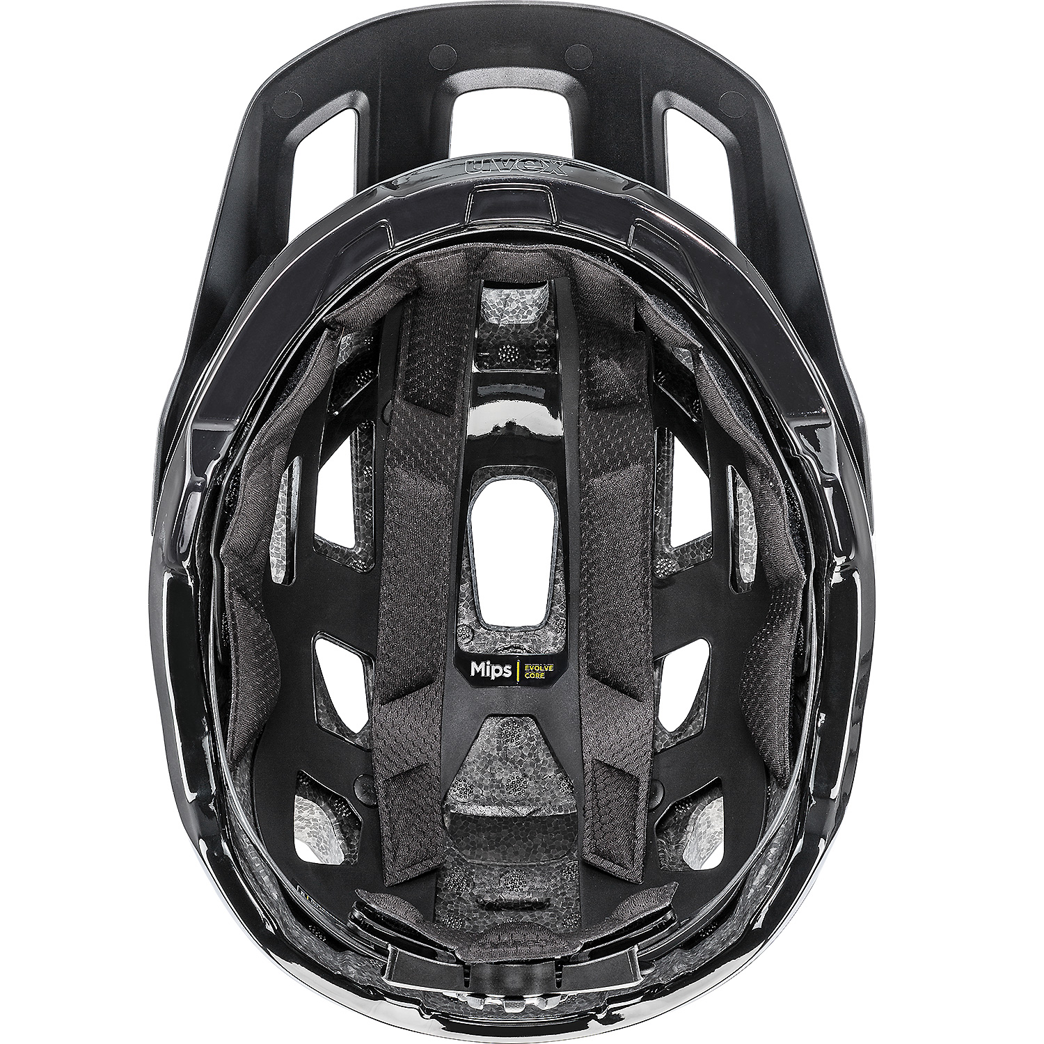 Unisex Uvex Schwarz uvex react MIPS Helm