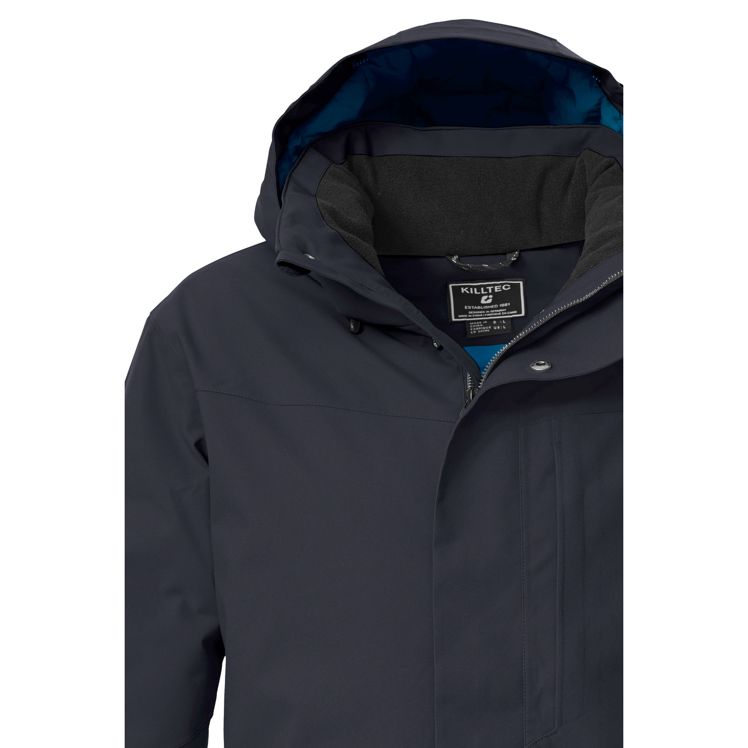 Herren killtec Schwarz KOW 85 MN PRK Mantel