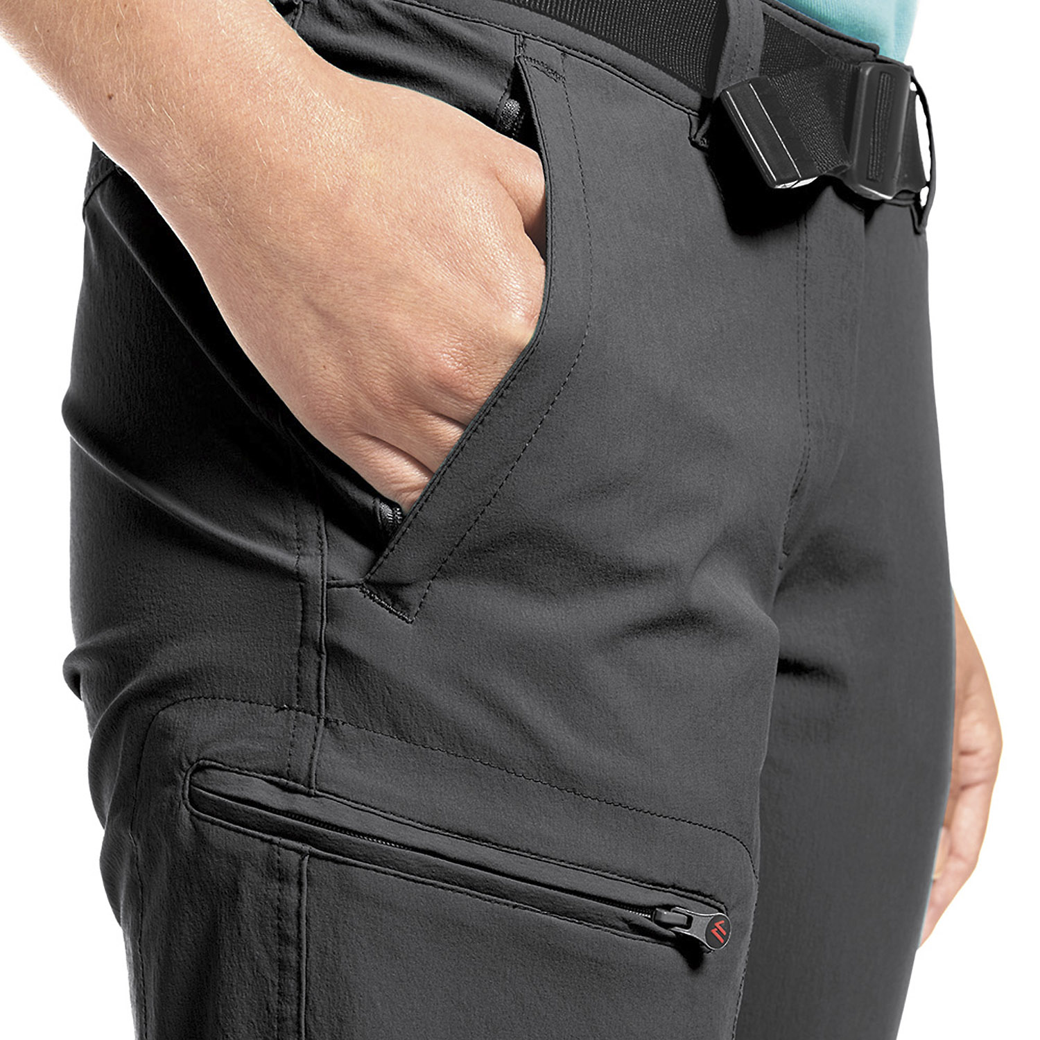 Damen Maier Sports Schwarz Da-Bermuda- Nidda 949 50 Bermuda