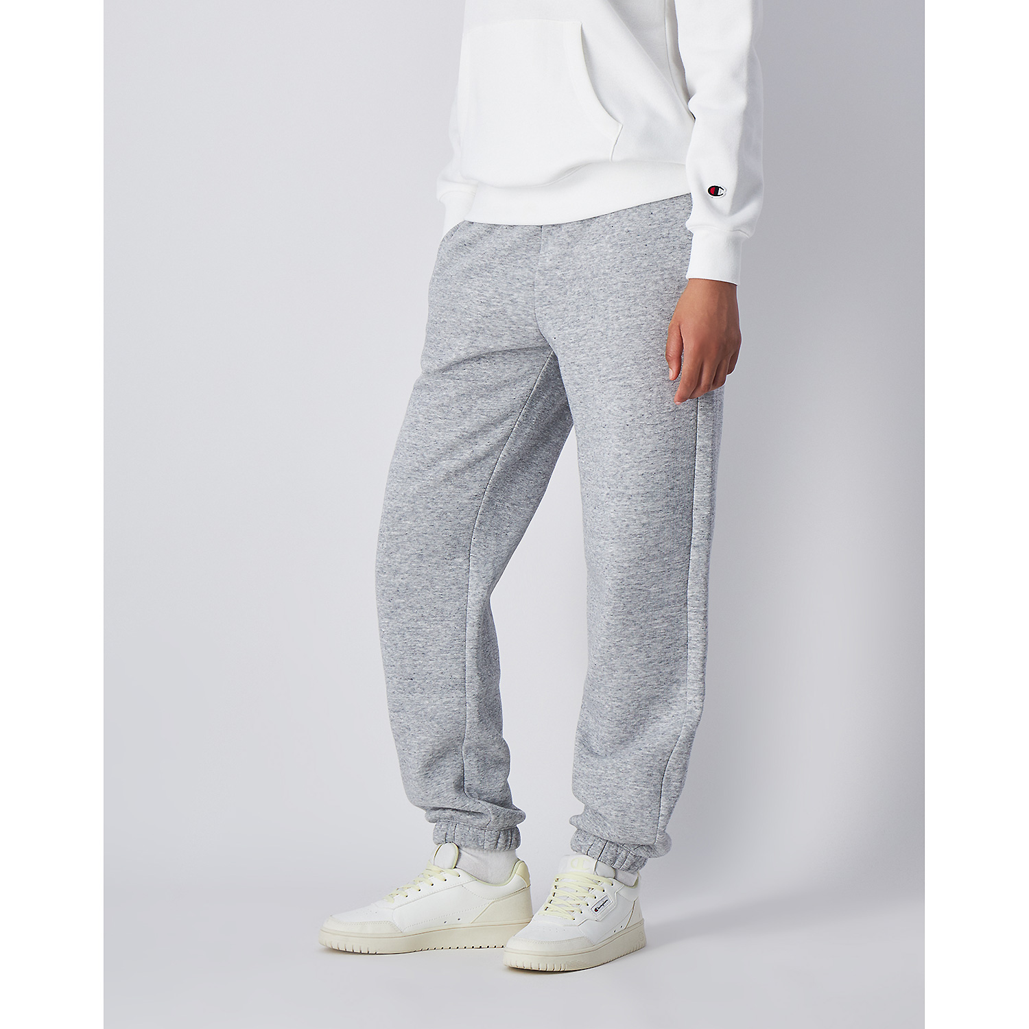 Damen Champion Grau Elastic Cuff Pants EM021 S Hose