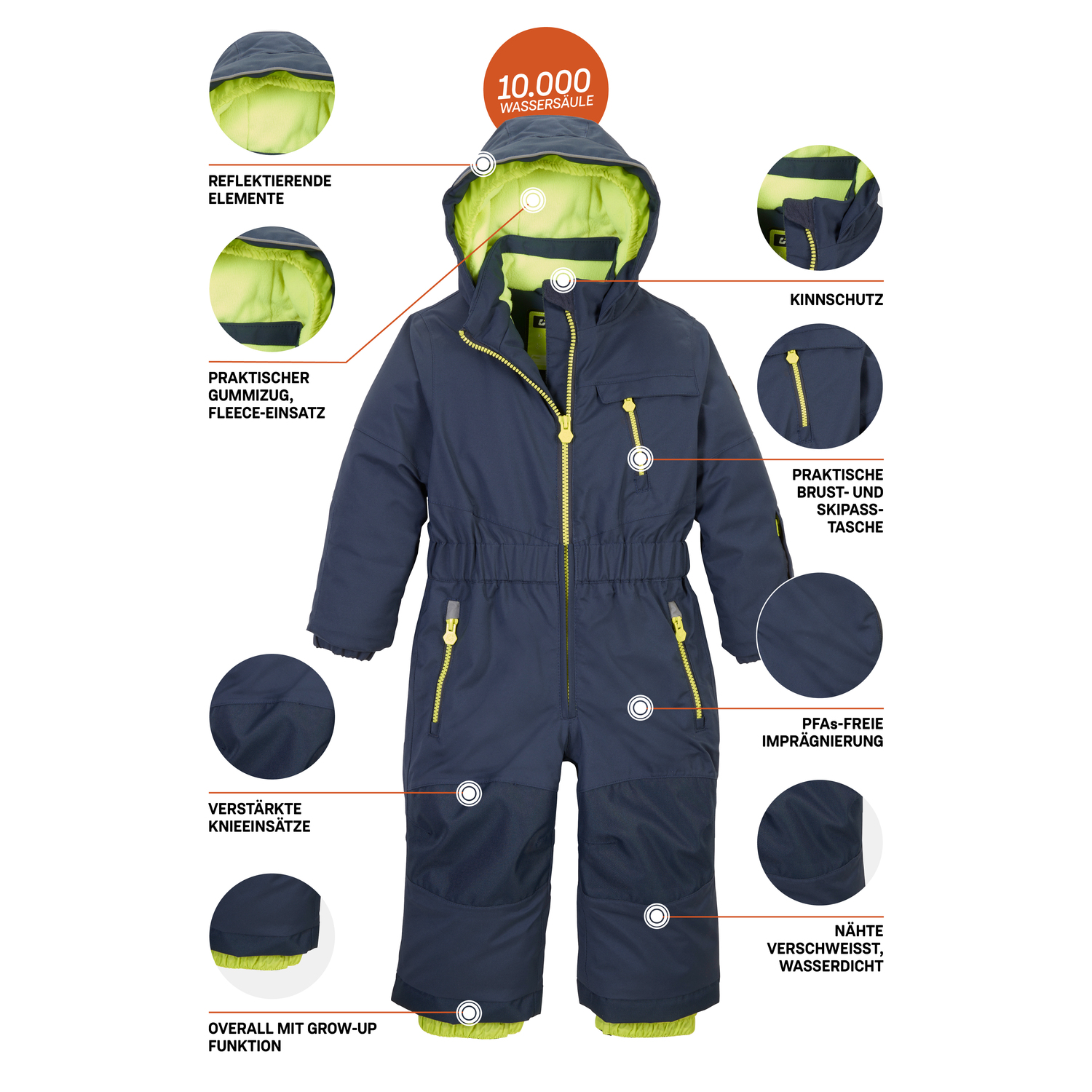 Minis killtec Marine KW 102 MNS ONPC 00814 86/92 Overall