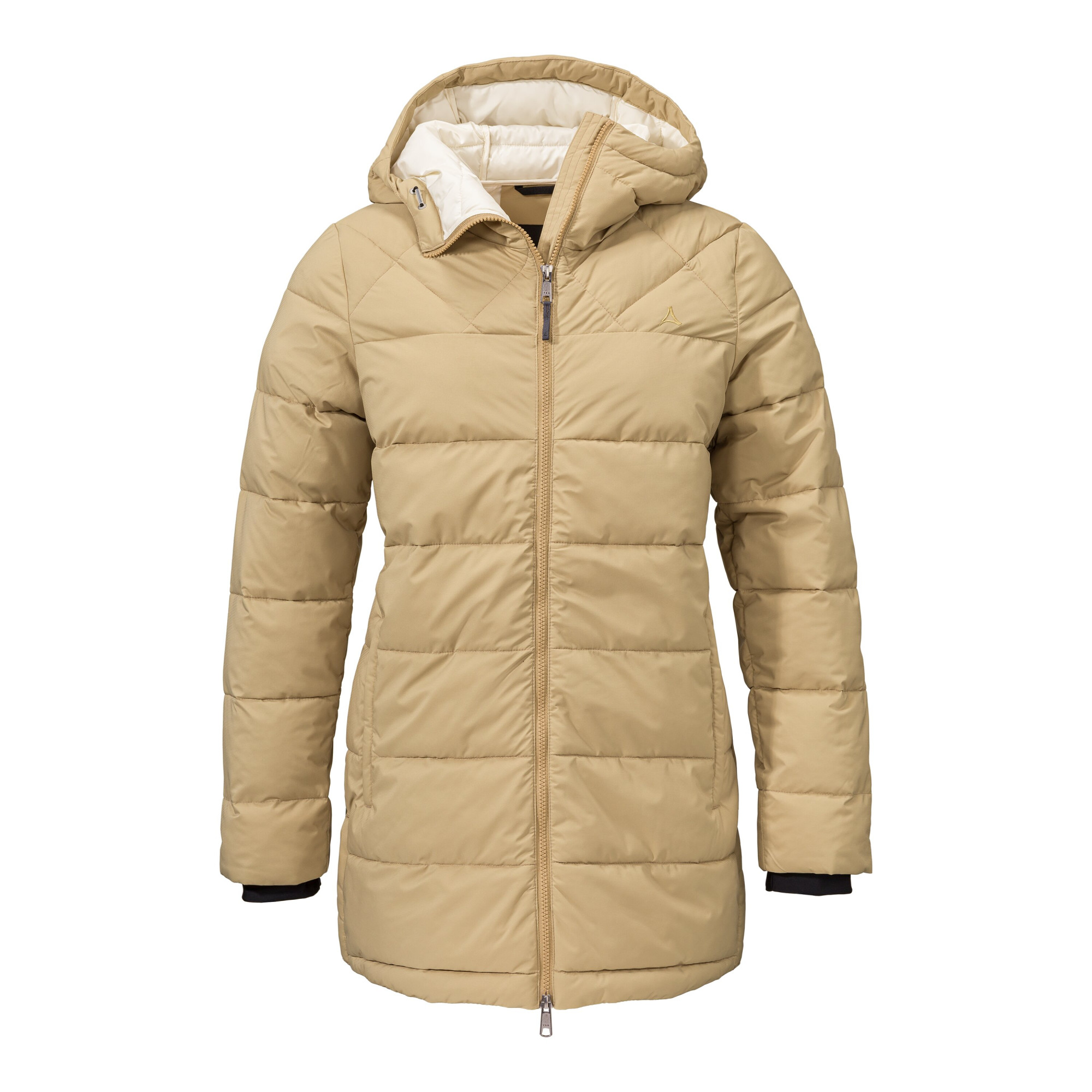 Damen Schöffel Camel Insulated Parka Boston L Mantel