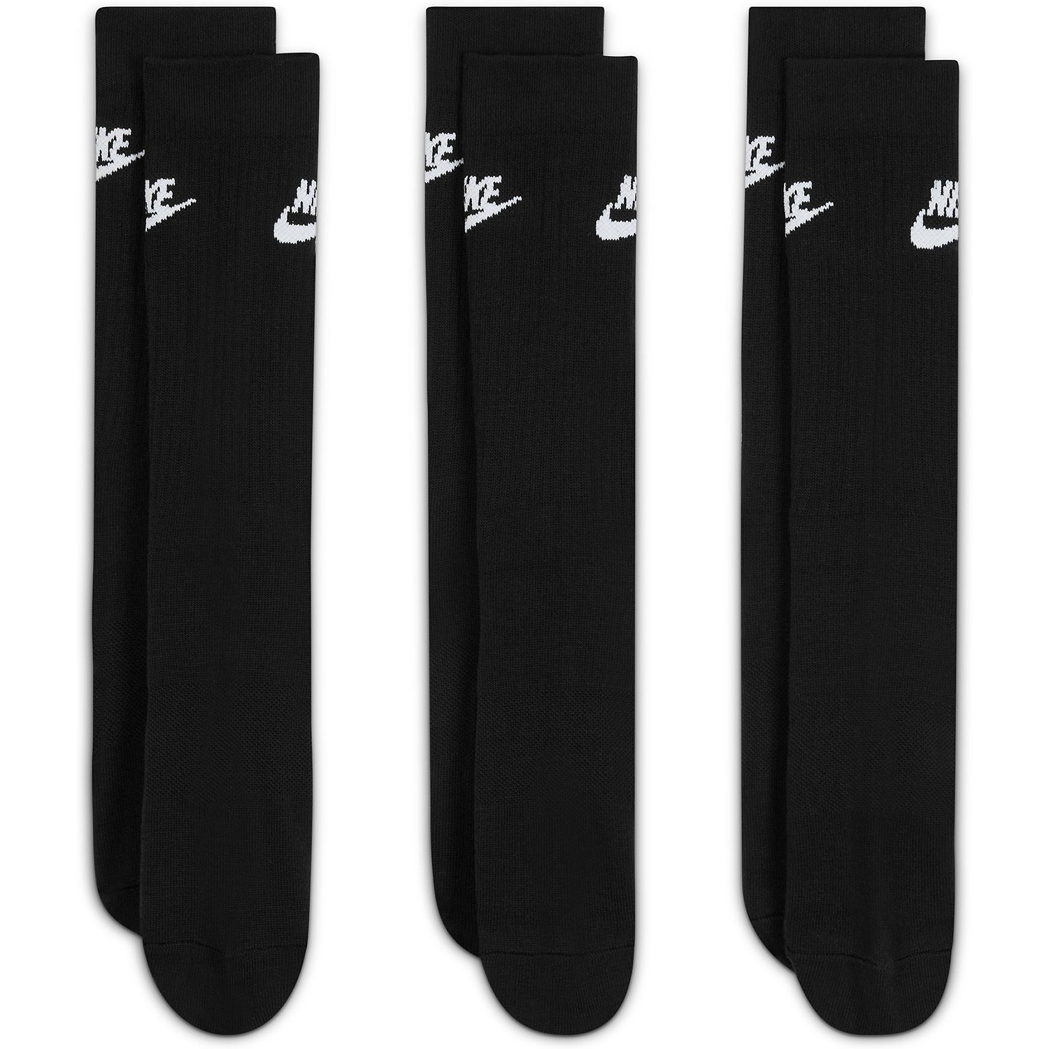 Herren Nike Schwarz U NK NSW EVERYDAY ESSENTIAL CR 010 M Socken