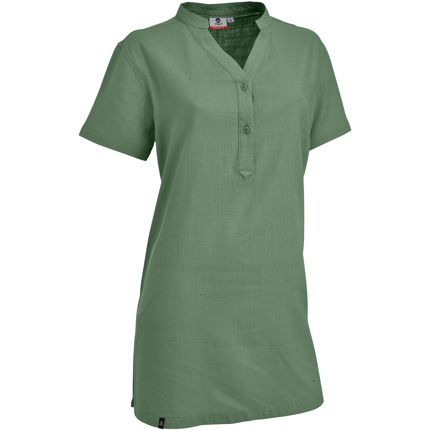 Damen Maul Sport Türkis Lignano - Kleid in Leinenoptik 16 40 Kleid