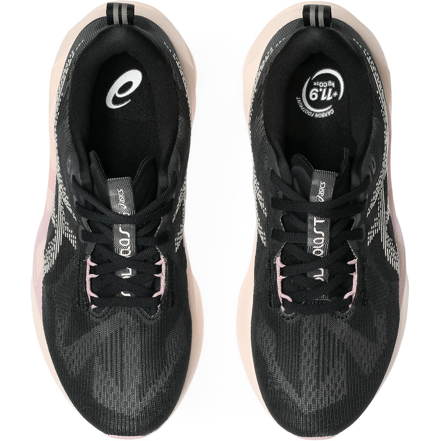 Damen Asics Schwarz