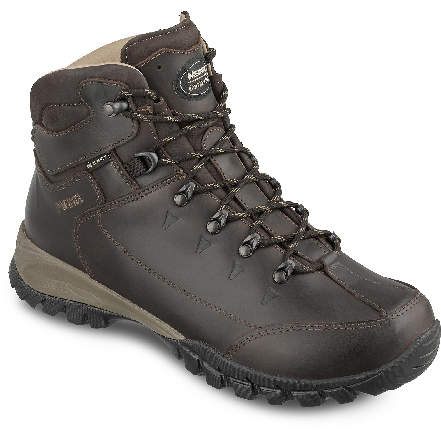 Herren Meindl Dunkelbraun Trento GTX Trekkingstiefel