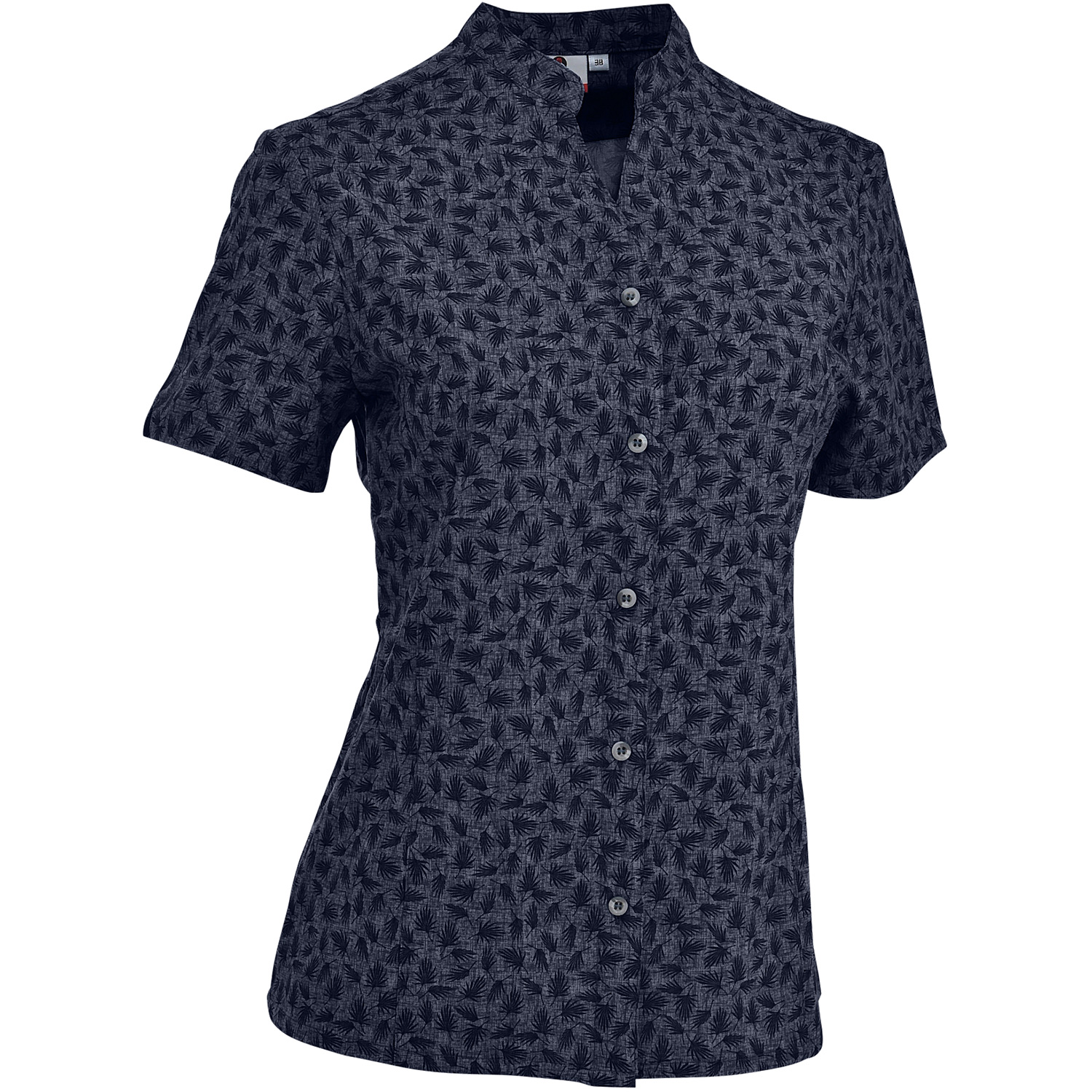 Damen Maul Sport Marine Mondsee - 1/2 Bluse mit Muster Bluse
