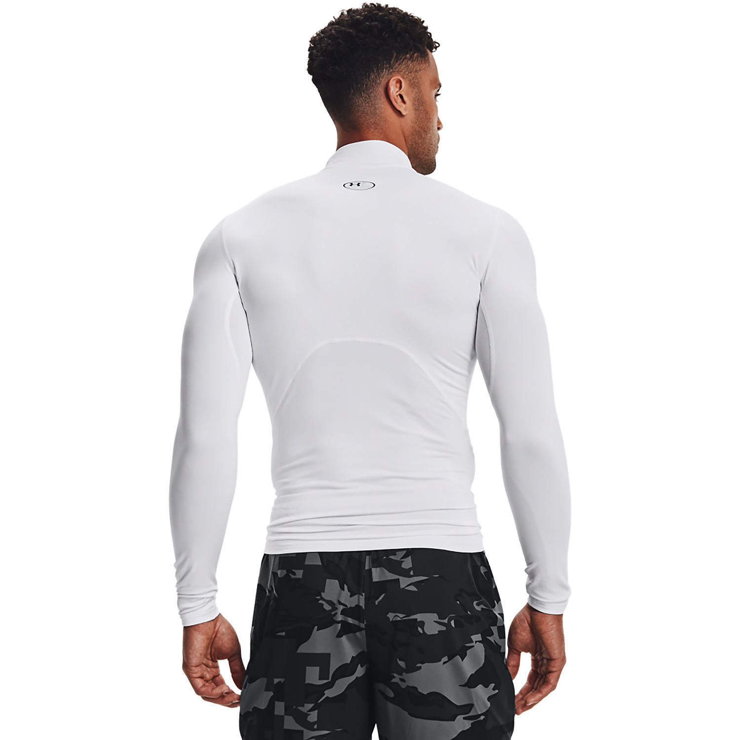 Herren UNDER ARMOUR Weiß UA CG ARMOUR COMP MOCK 100 L Shirt
