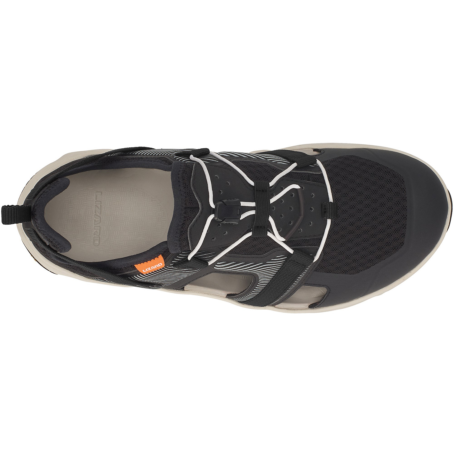 Herren Lizard Schwarz
