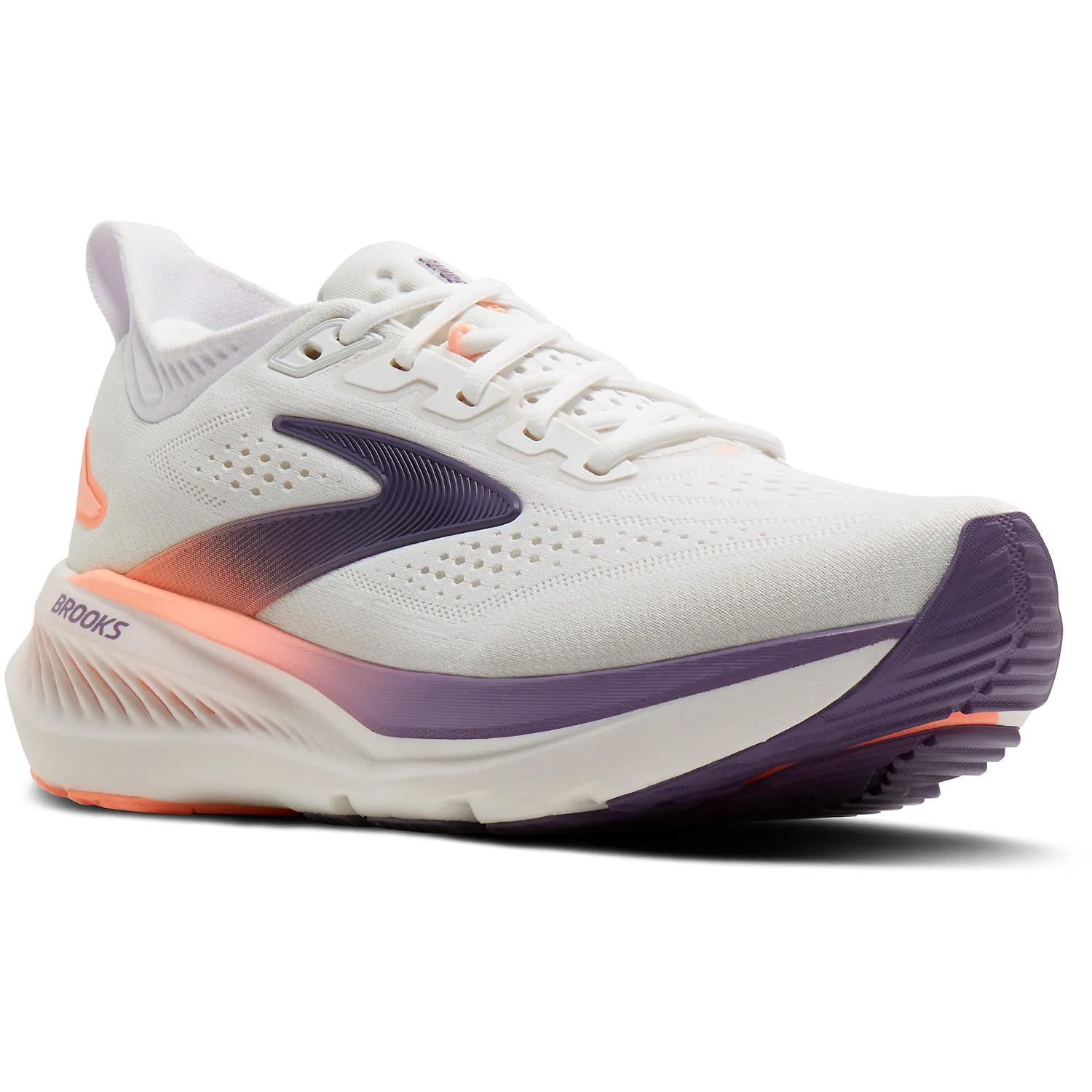 Damen Brooks Weiß Glycerin 23 174 10 Laufschuh