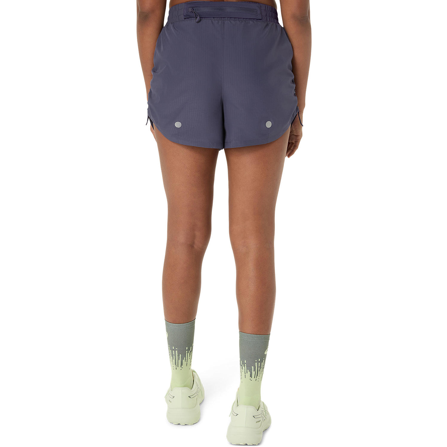 Damen Asics Violett NAGINO RUN ADJUSTABLE 4IN SHORT 500 L Short