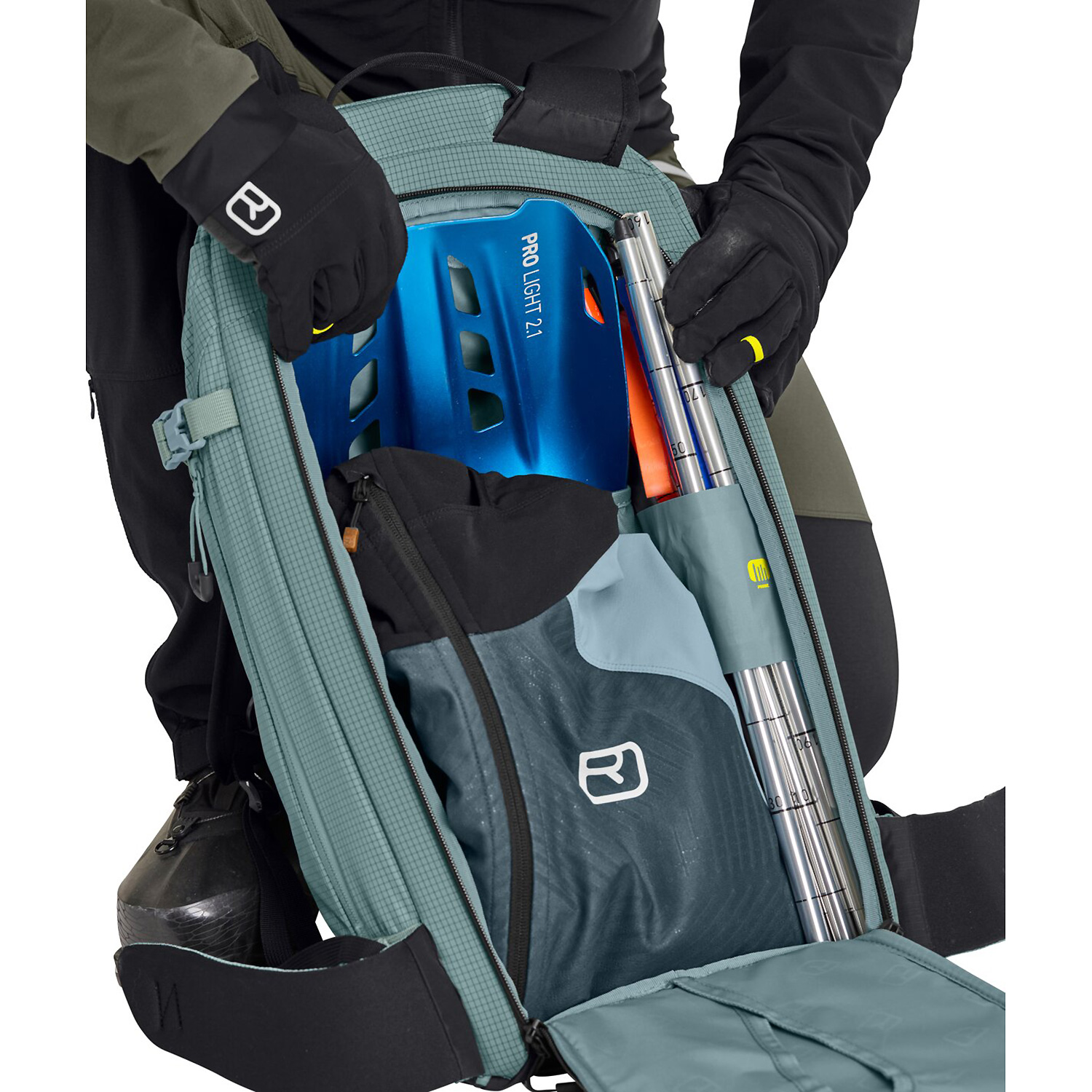 Unisex Ortovox Hellgrau SWITCHBACK 27 87301 27 Rucksack