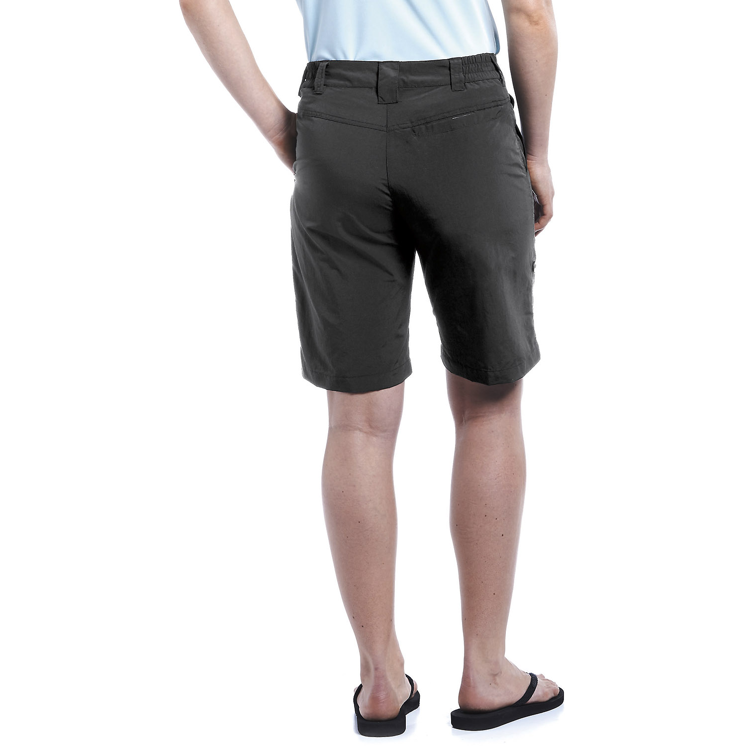 Damen Maier Sports Schwarz Lawa Da-Bermuda long el. 368 24 Bermuda